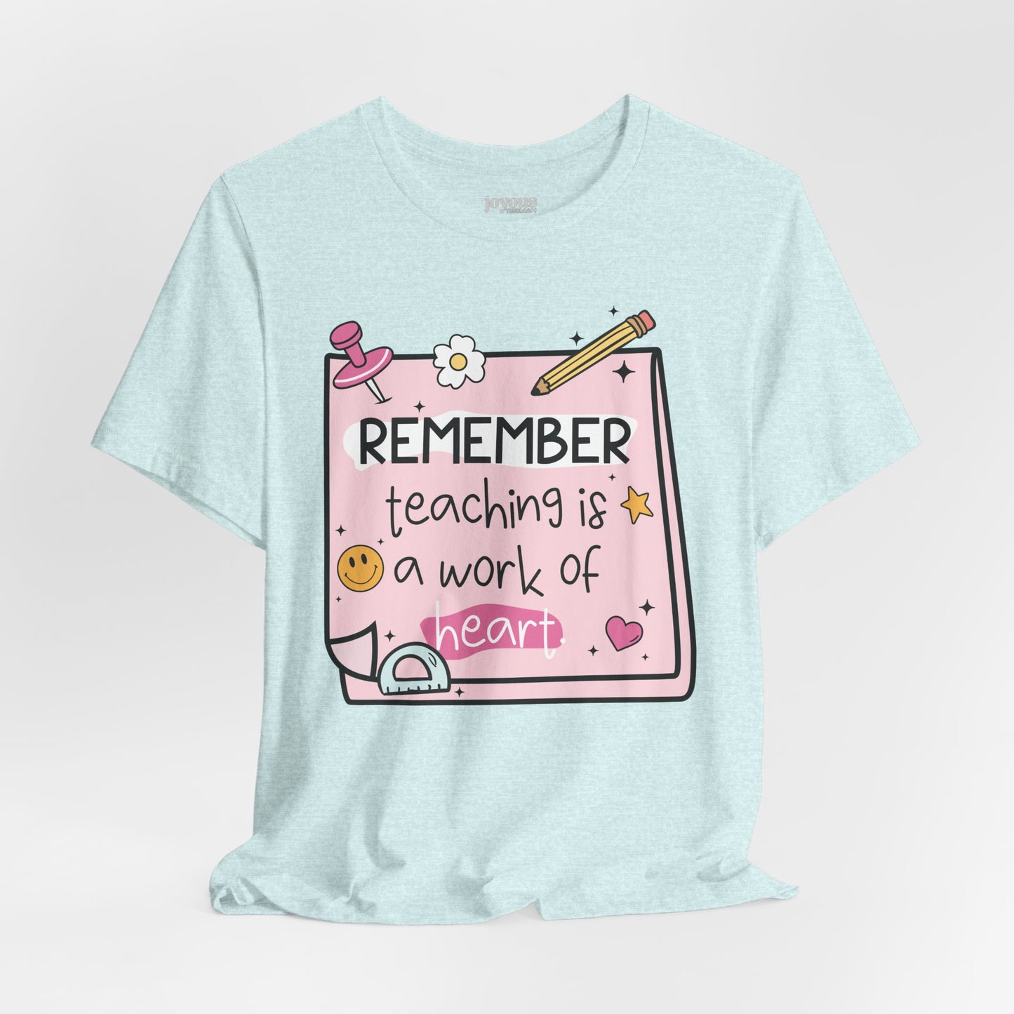 Trendy Motivational Teacher Soft Cotton Tee