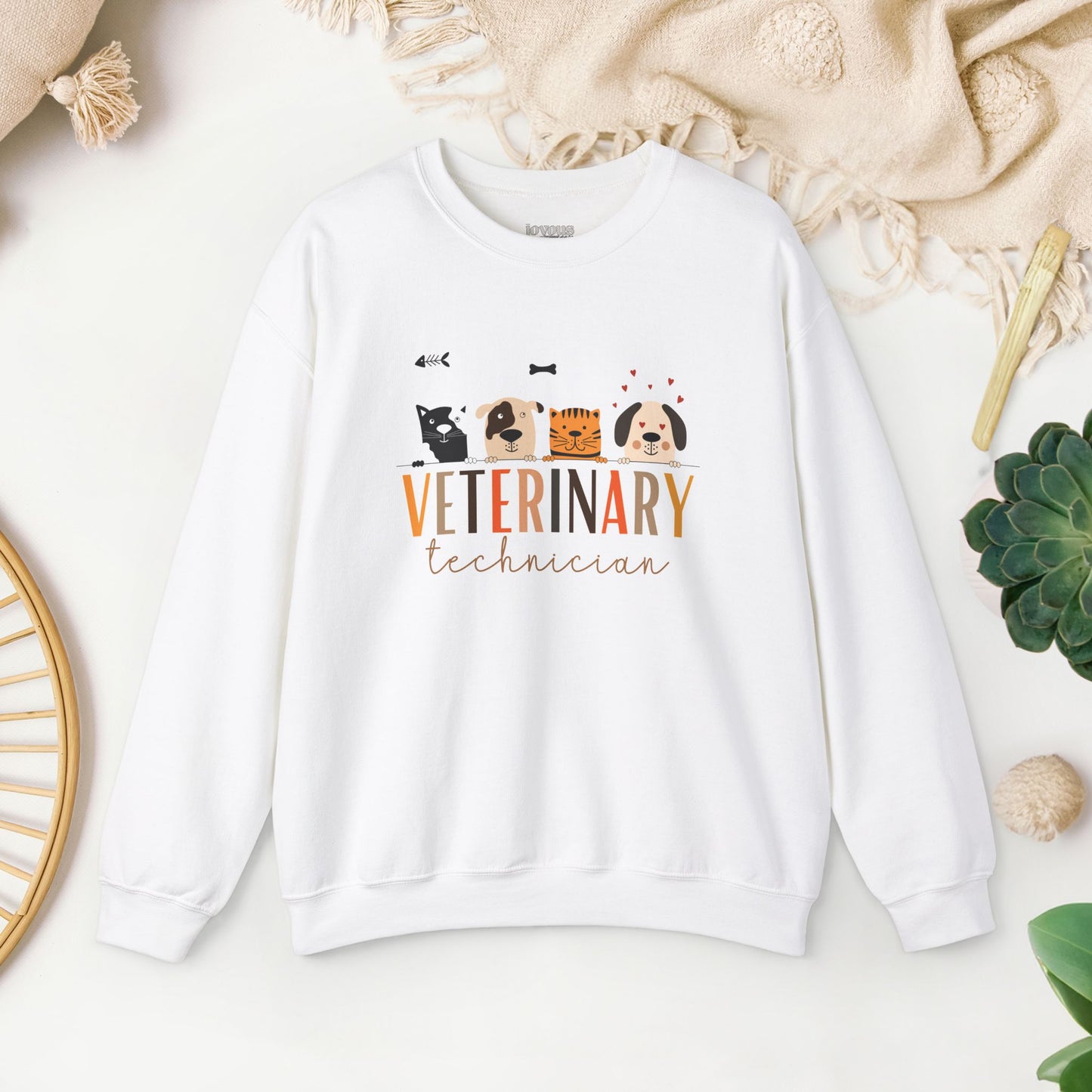 Veterinary Technician Crewneck Sweatshirt for VET Tech