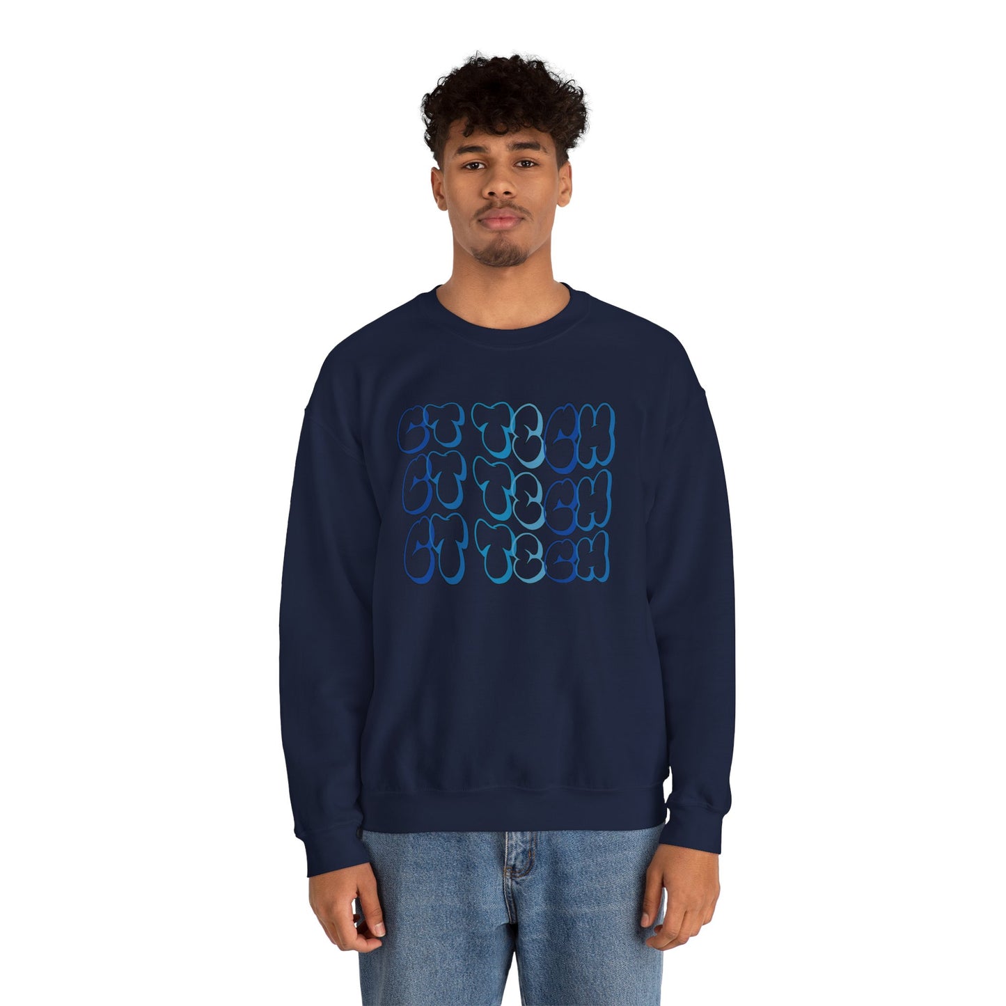 Groovy Blue CT Tech Sweatshirt - CT Technologist Sweater