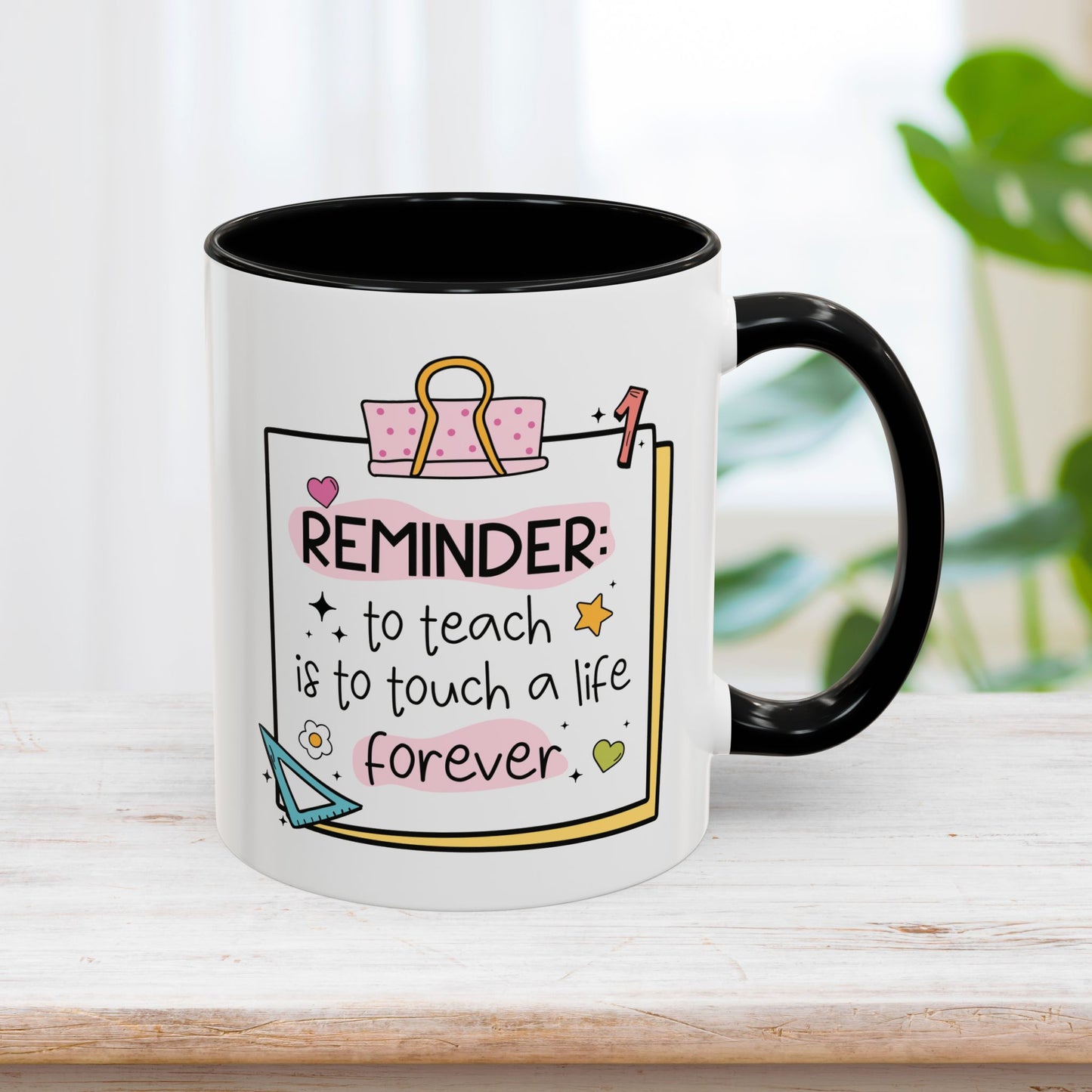 Trendy Motivational Teacher Mug