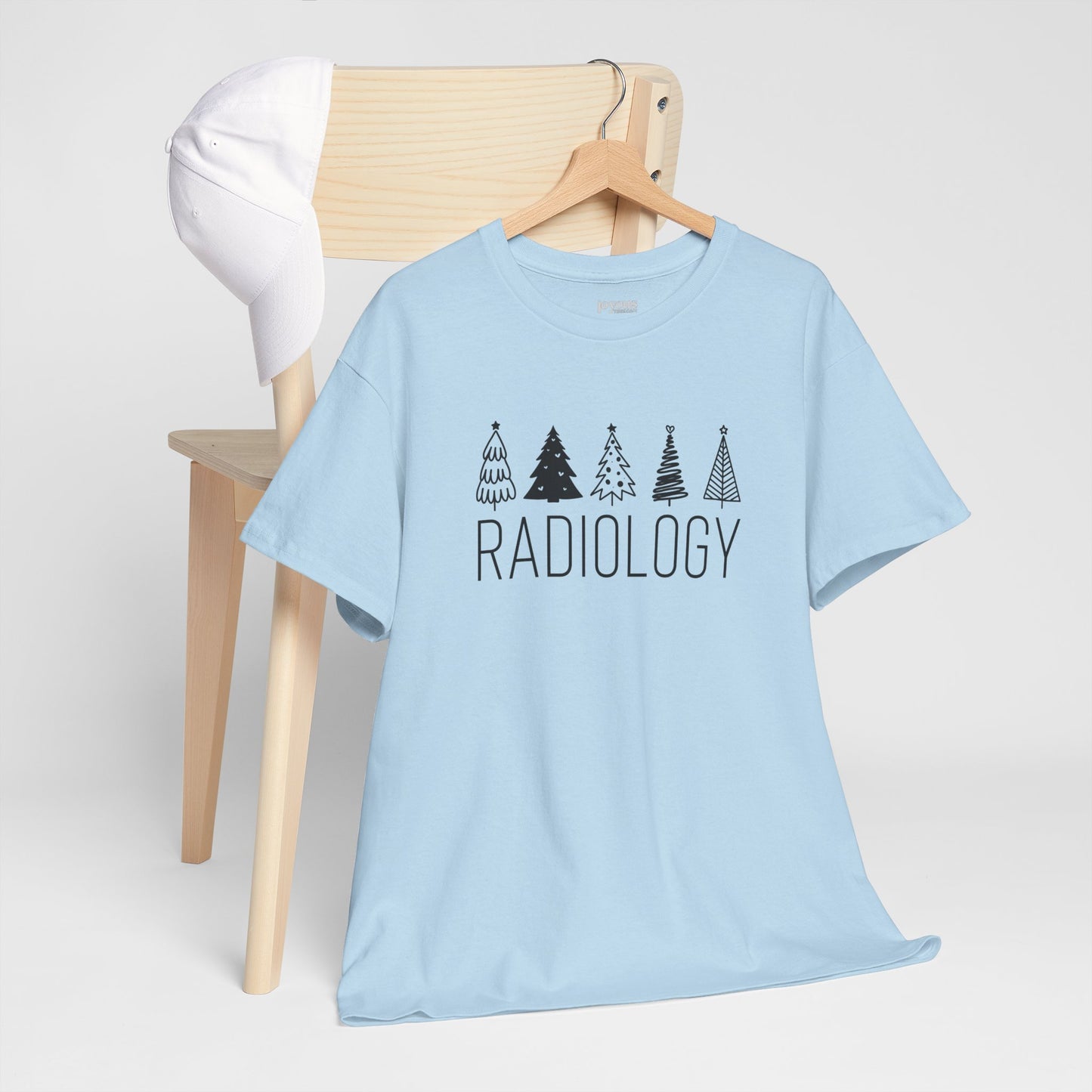 Christmas Tree Radiology Heavy Cotton Tee