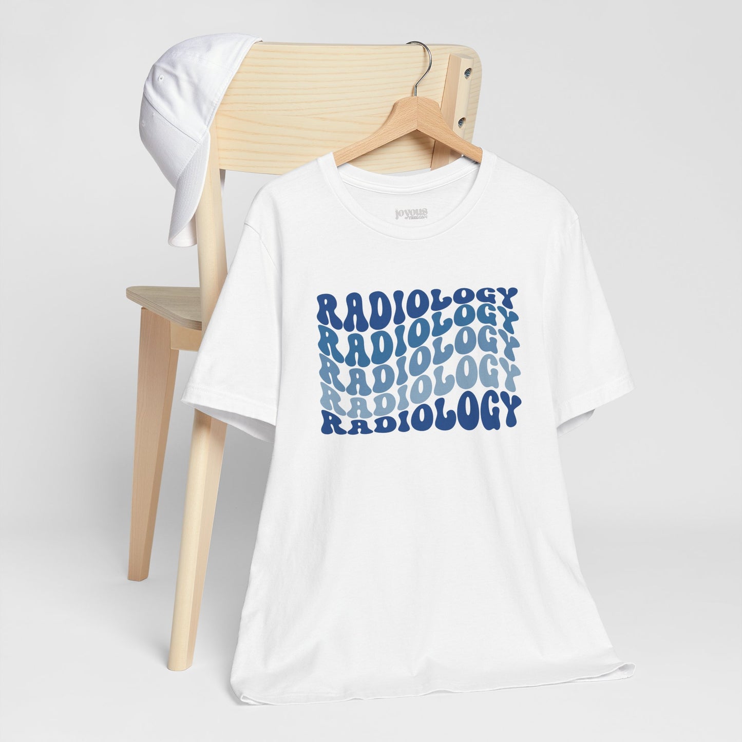 Groovy Blue Radiology Soft Cotton Tee