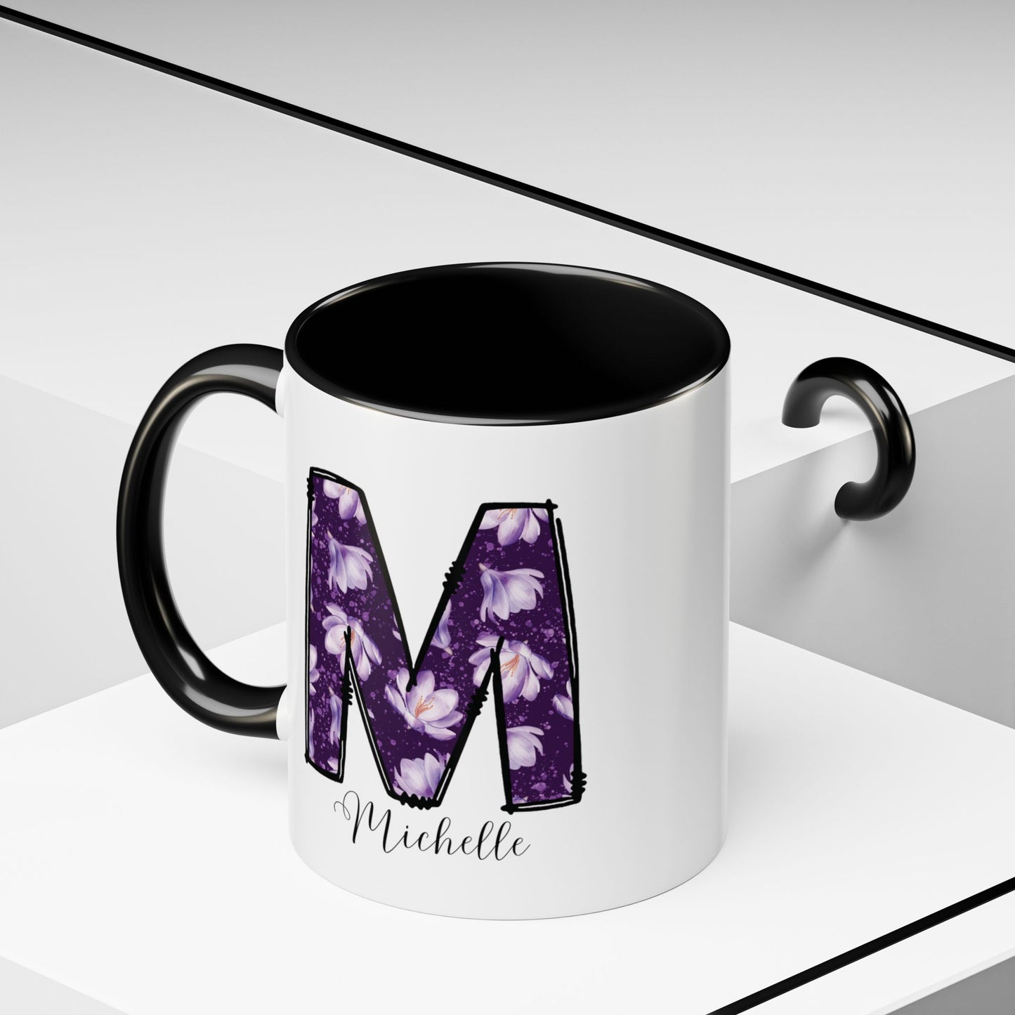 Custom Name Initial Letter Mug - Personalized Gifts A-Z