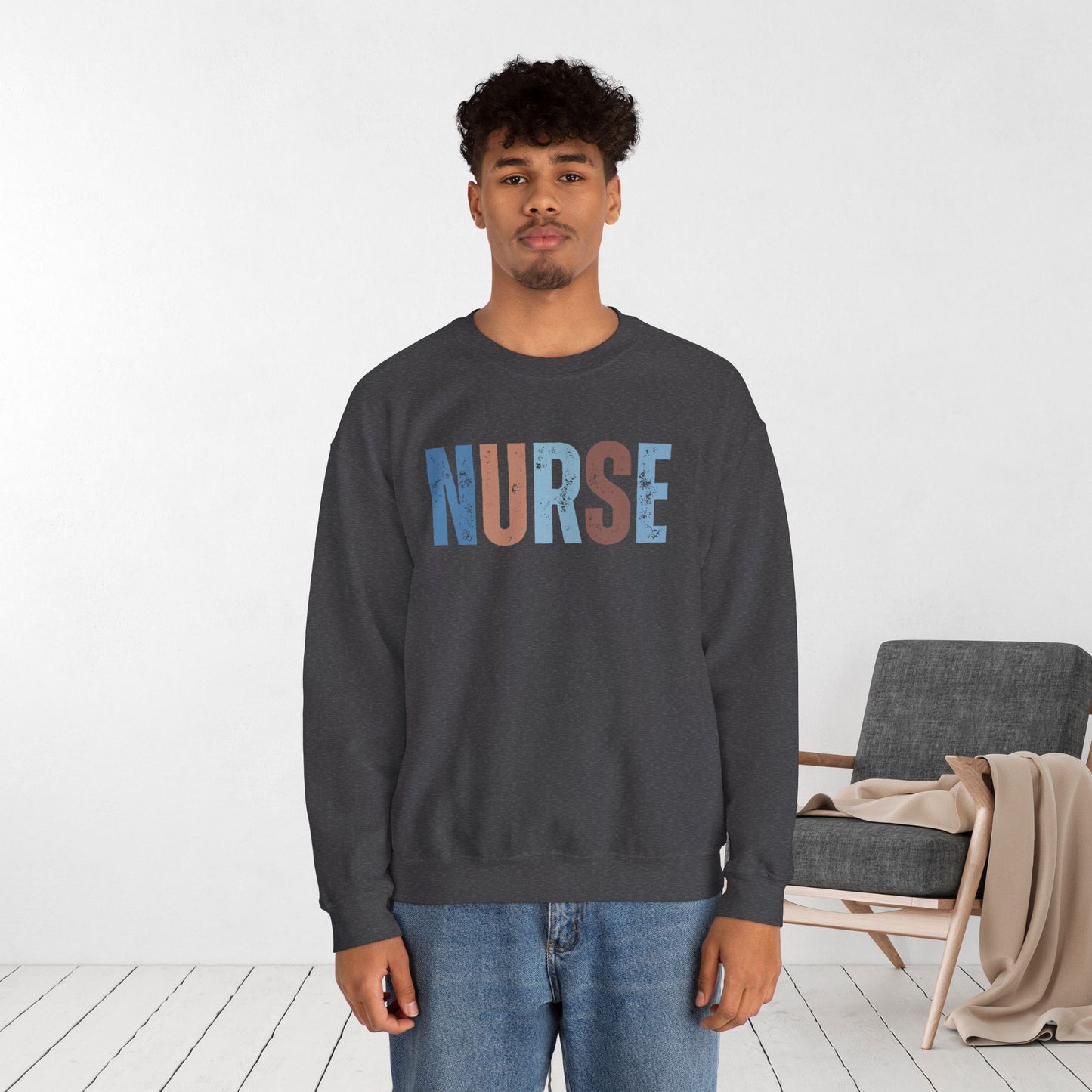 Registered Nurse Sweatshirt - Retro Nurse Sweater