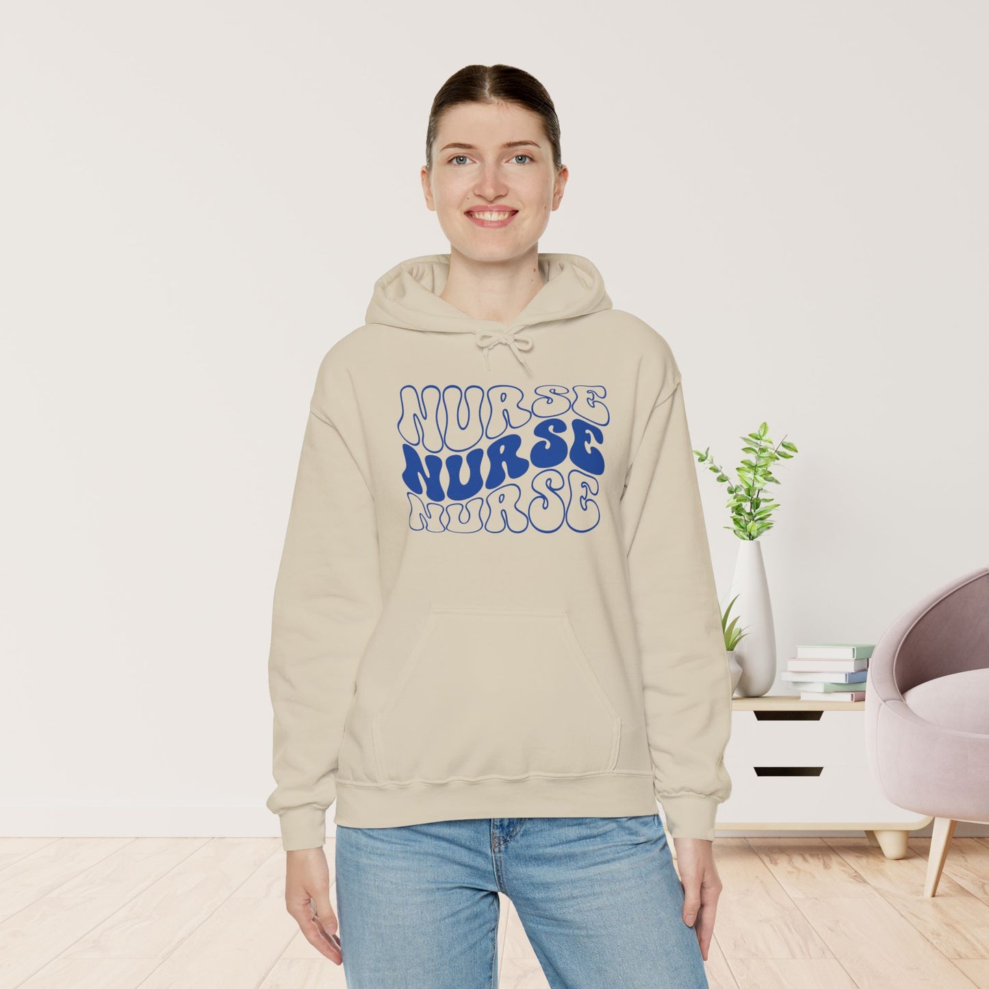 Groovy Nurse Hoodie - Registered Nurse Hoodie