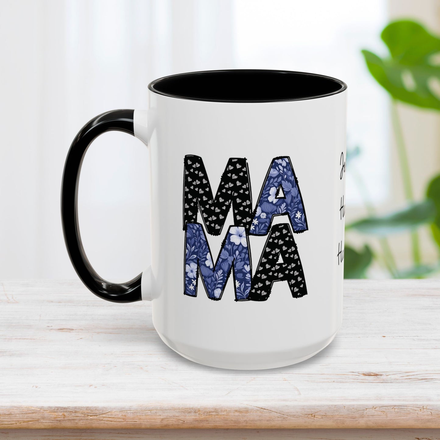 Personalized Mama Coffee Mug with Kids Names - Custom Mom Gifts for Mother's Day