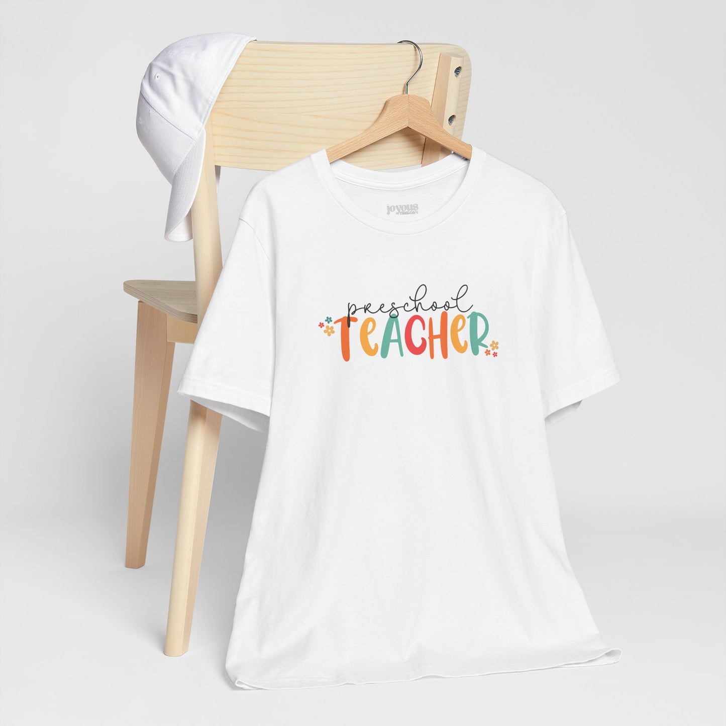 Trendy Preschool Teacher Soft Cotton Tee - Back to School Shirt