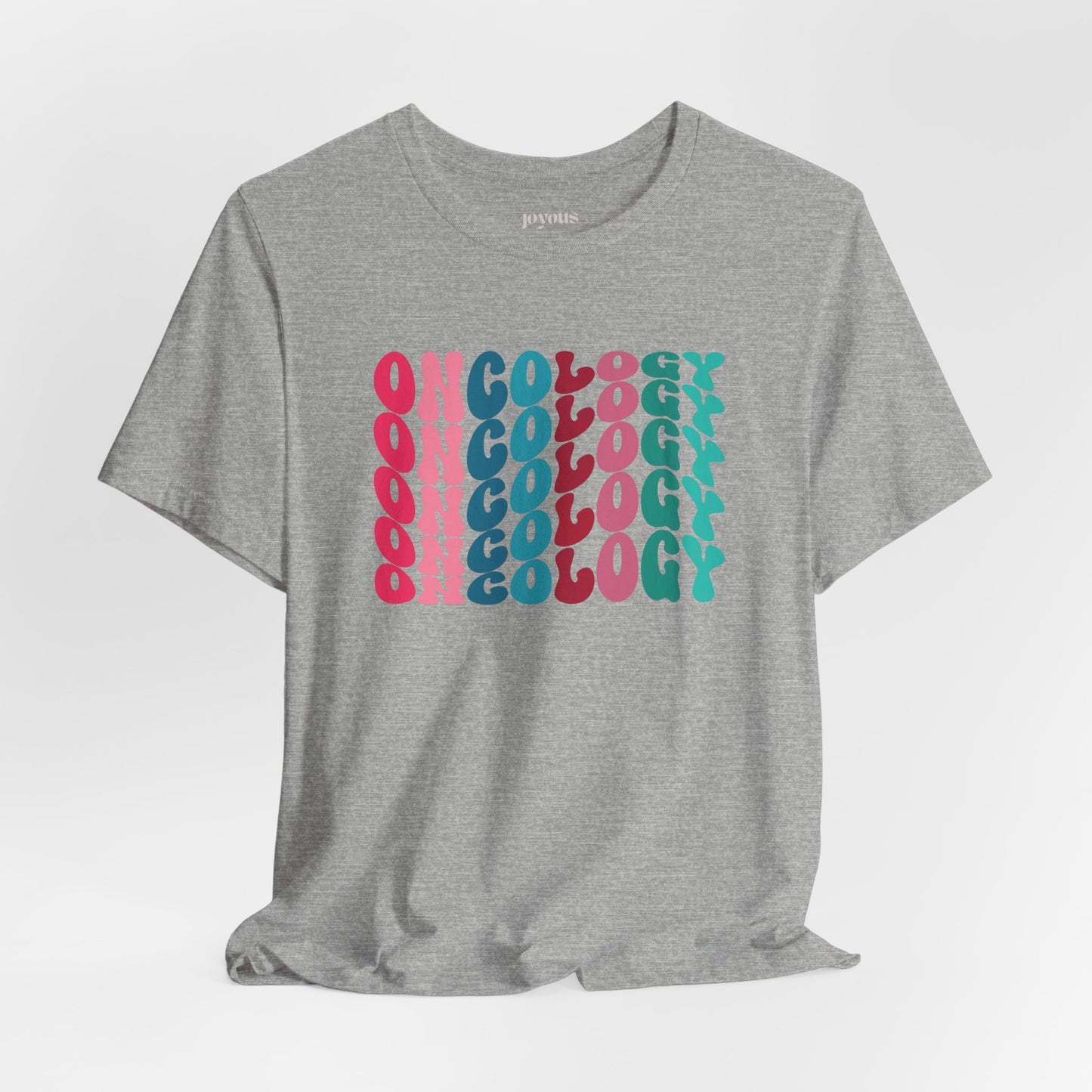 Colorful Groovy Oncology Soft Cotton Tee