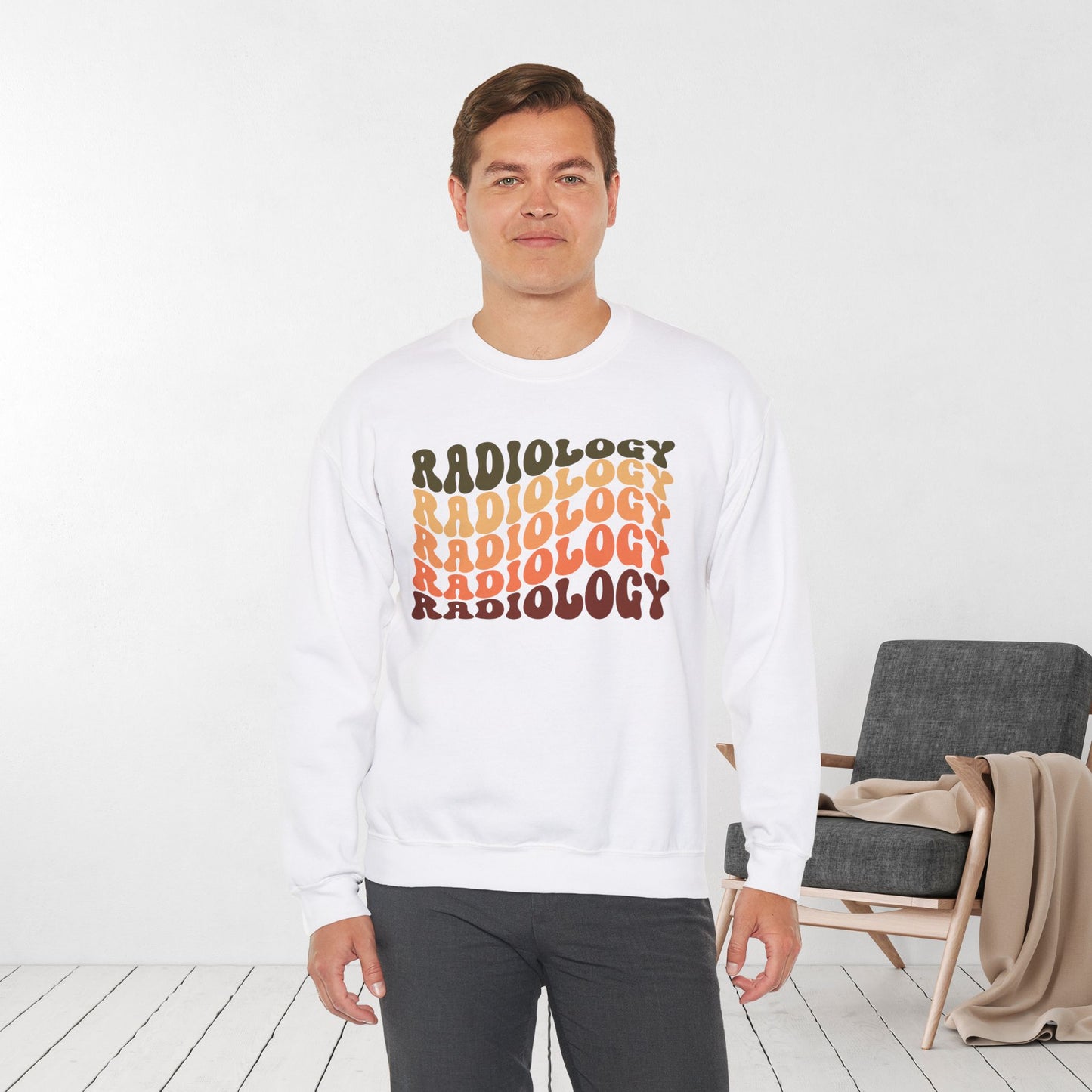 Groovy Radiology Sweatshirt for RAD Techs