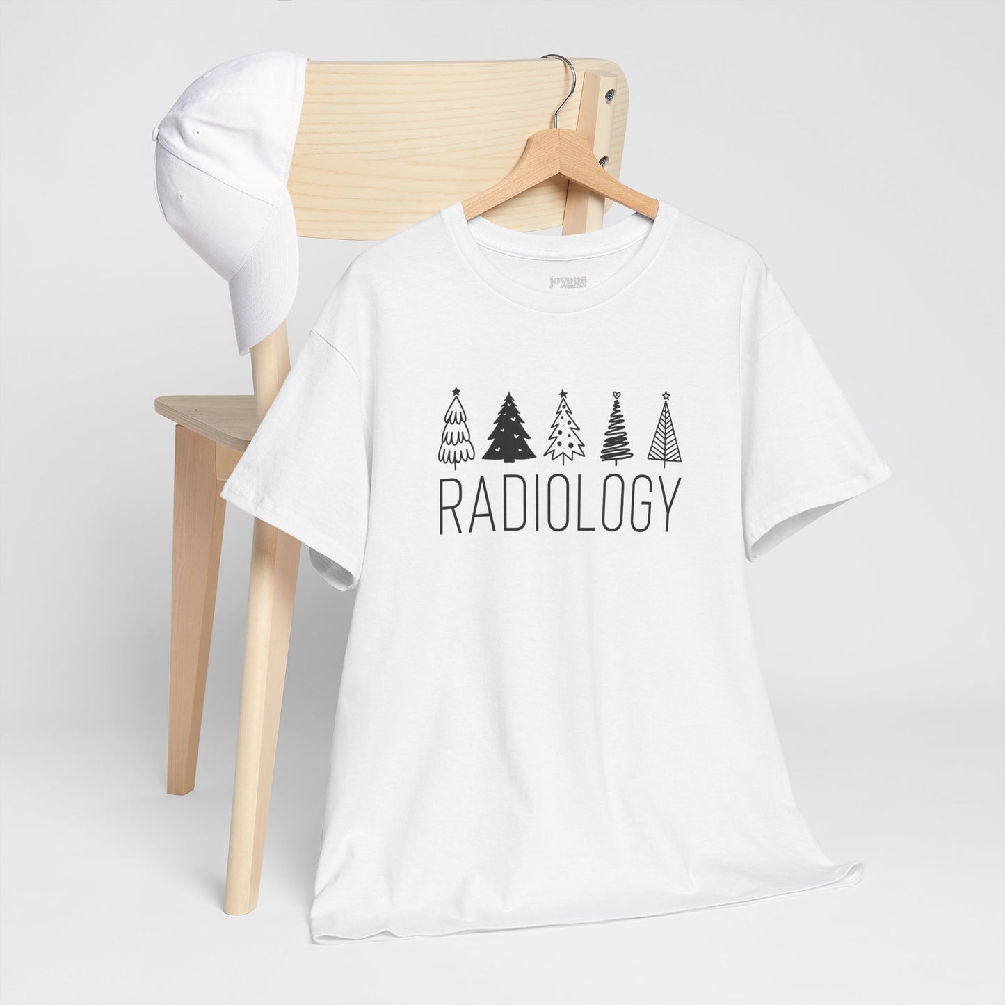 Christmas Tree Radiology Heavy Cotton Tee