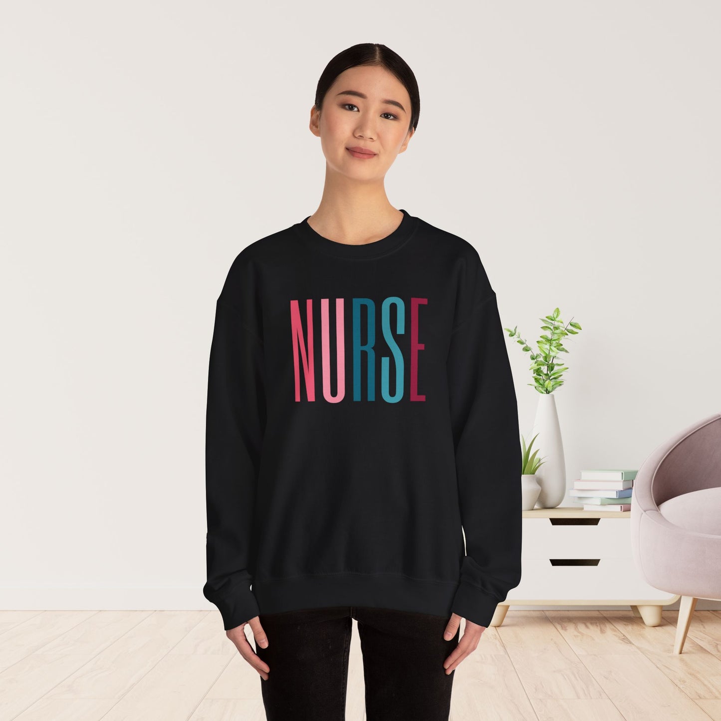 Colorful Nurse Sweatshirt