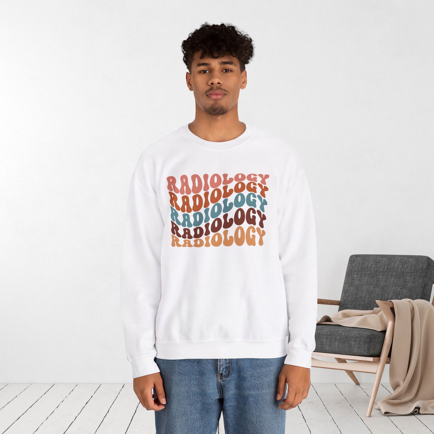 Groovy Radiology Sweatshirt for RAD Technician