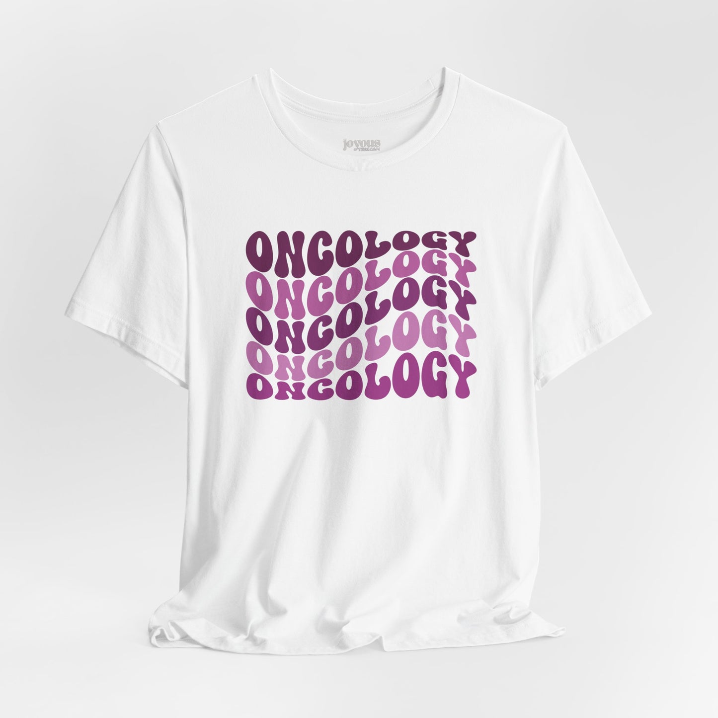 Purple Groovy Oncology Soft Cotton Tee