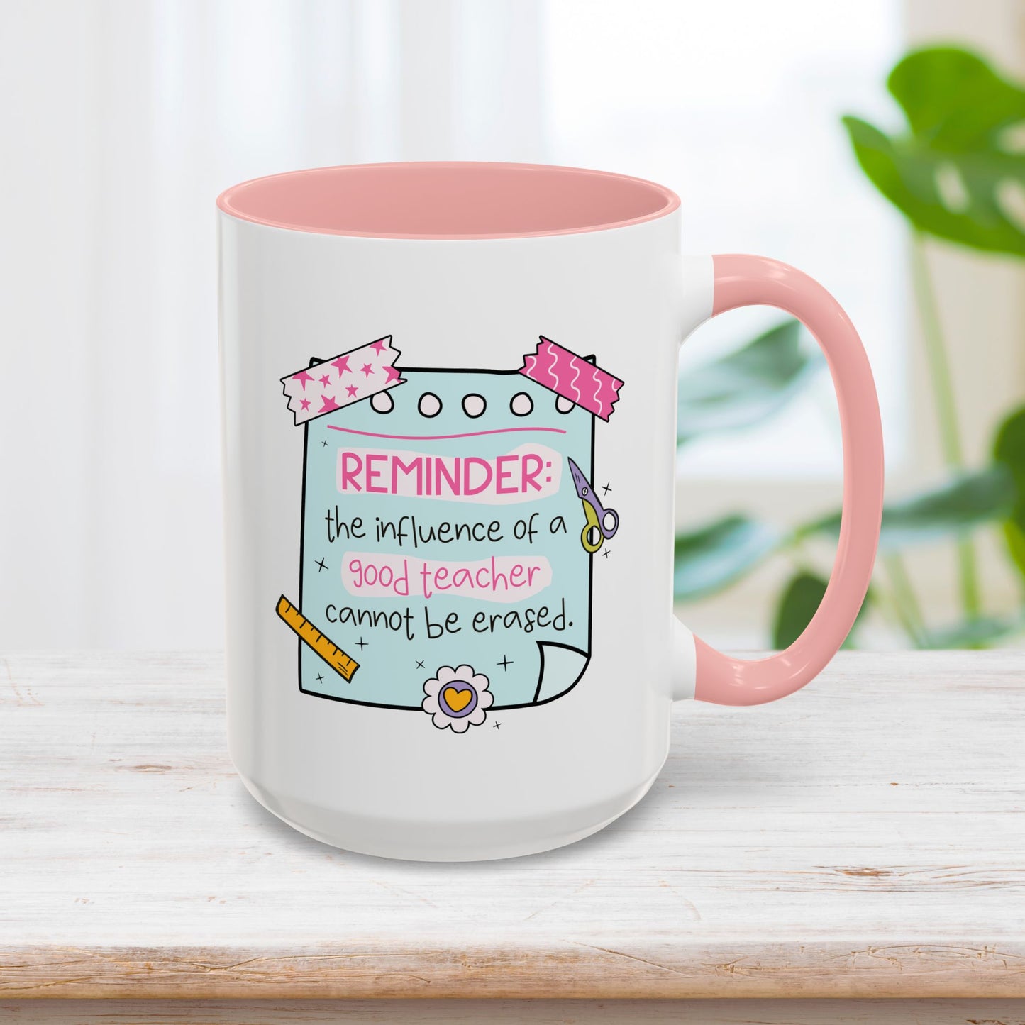 Trendy Motivational Teacher Mug