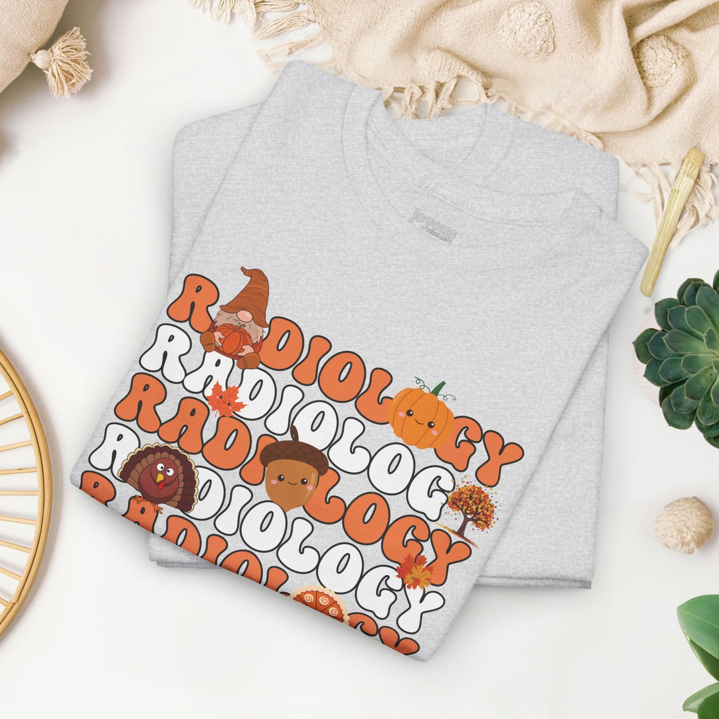 Groovy Thanksgiving Radiology Heavy Cotton Tee