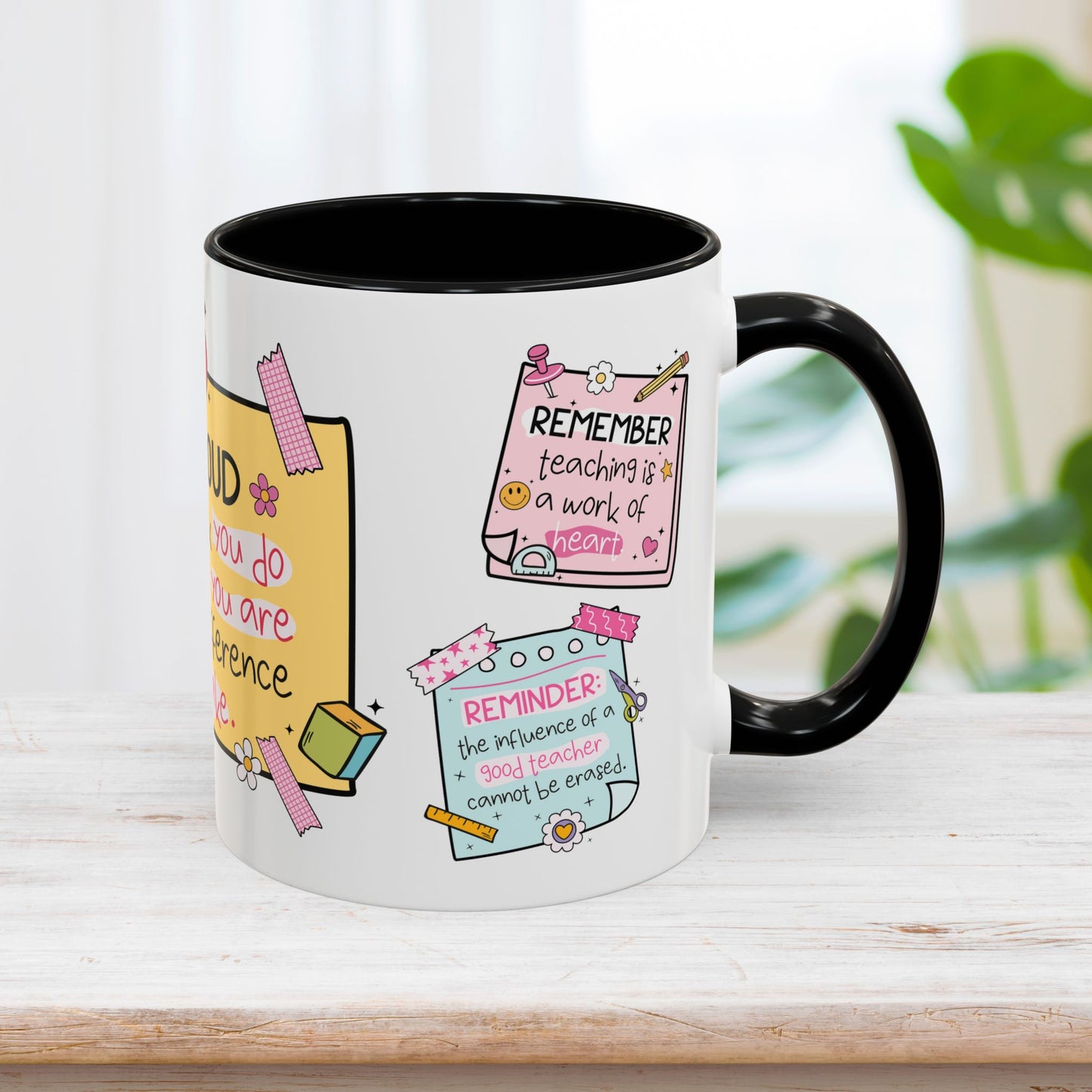 Trendy Motivational Teacher Mug