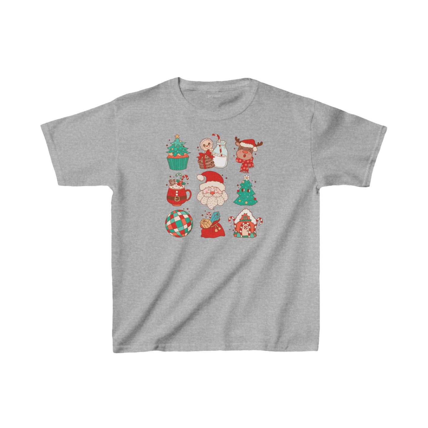 Cute Youth Christmas Shirt - Retro Christmas Tee