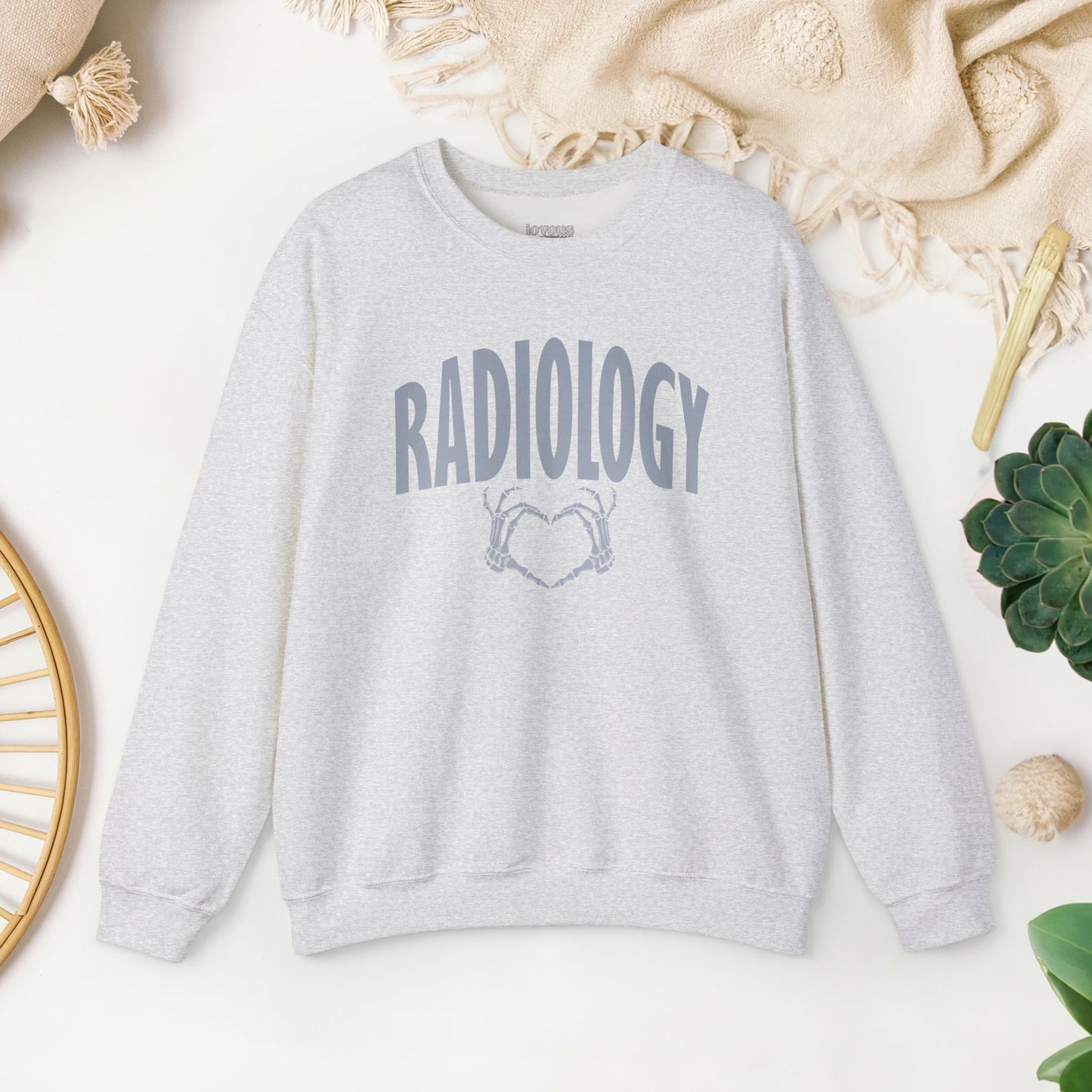 Skeleton Hand Radiology Sweatshirt for RAD Tech