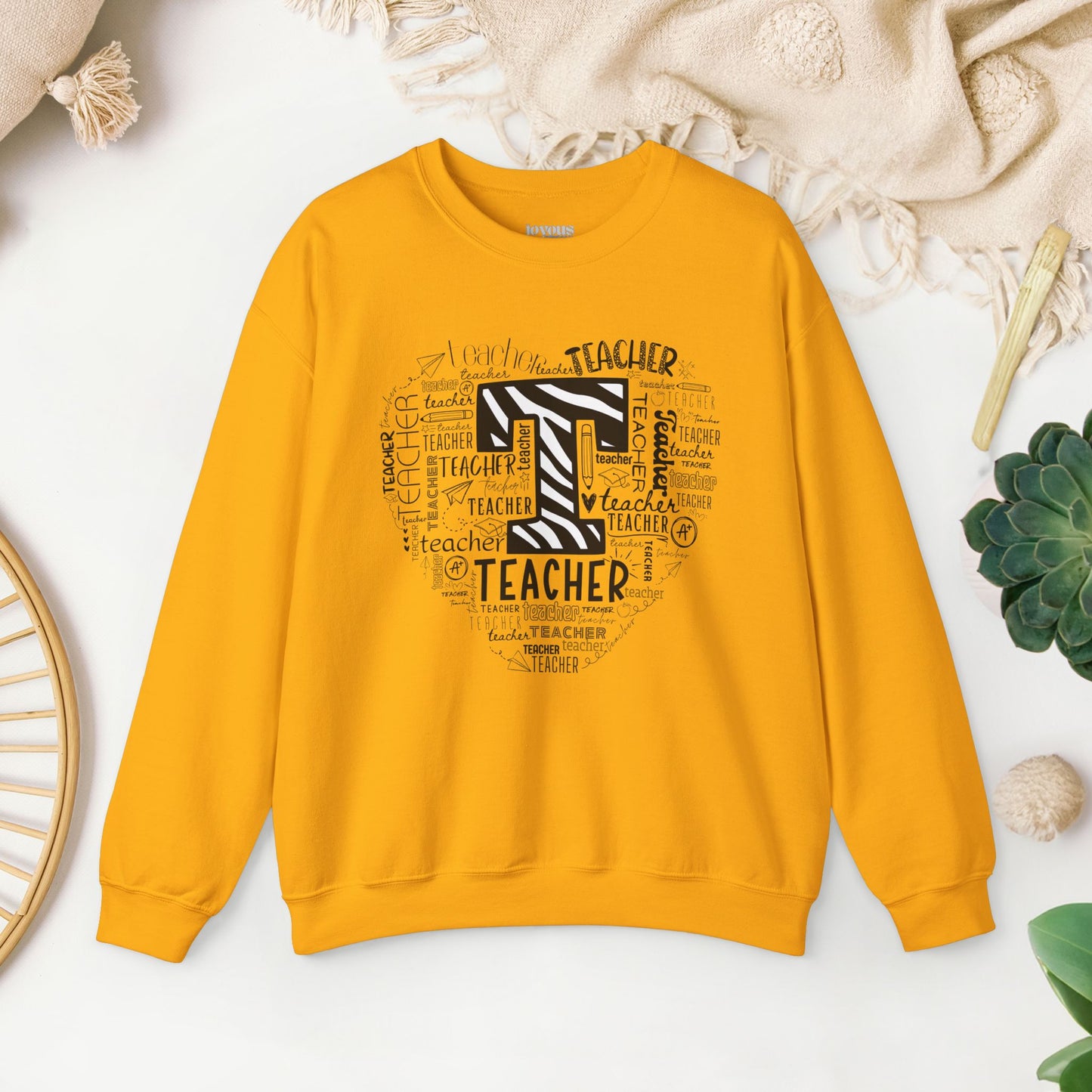 Trendy Teacher Sweatshirt for School Teachers