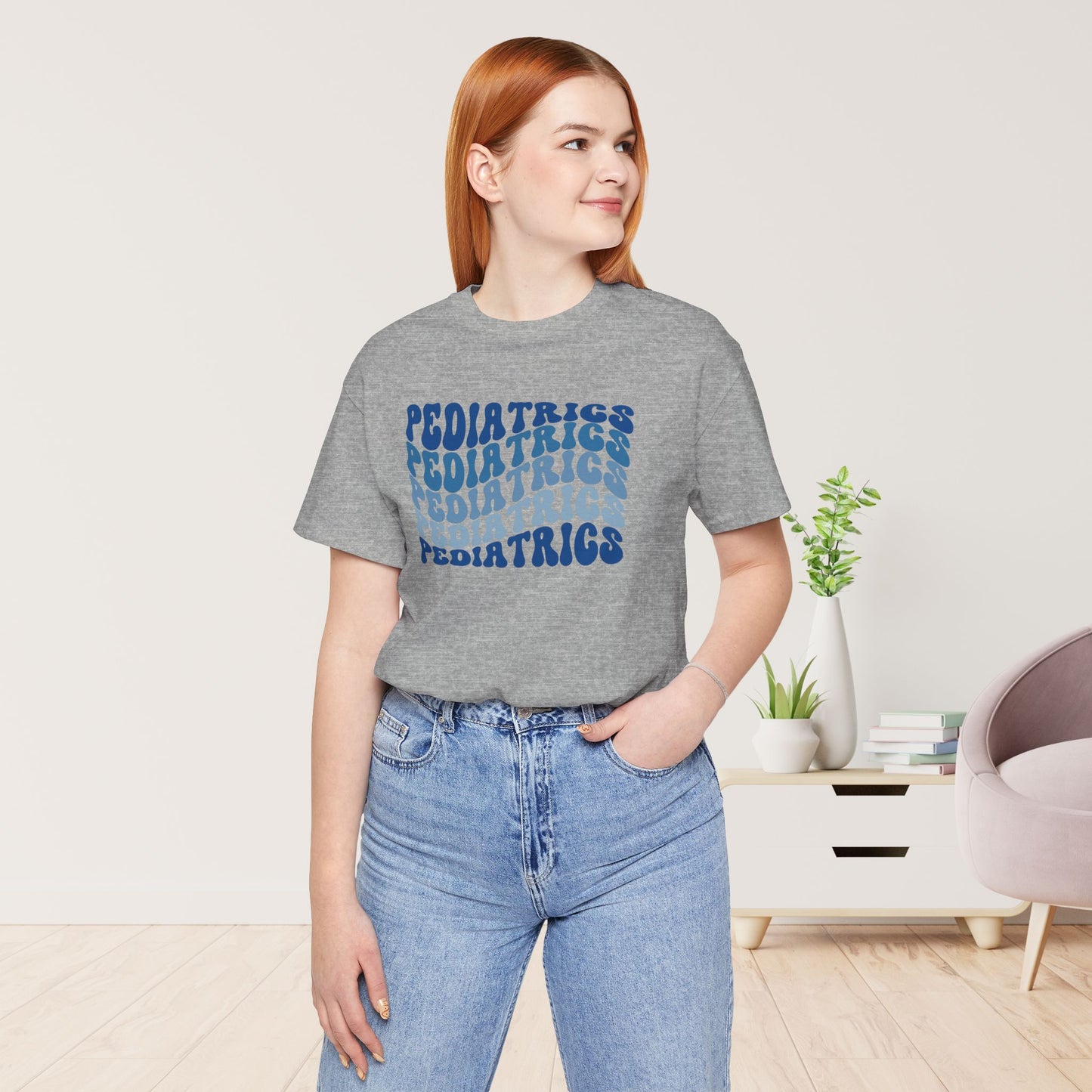 Groovy Pediatric Nurse Soft Cotton Tee