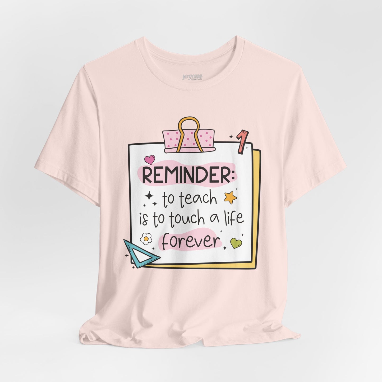 Trendy Motivational Teacher Soft Cotton Tee