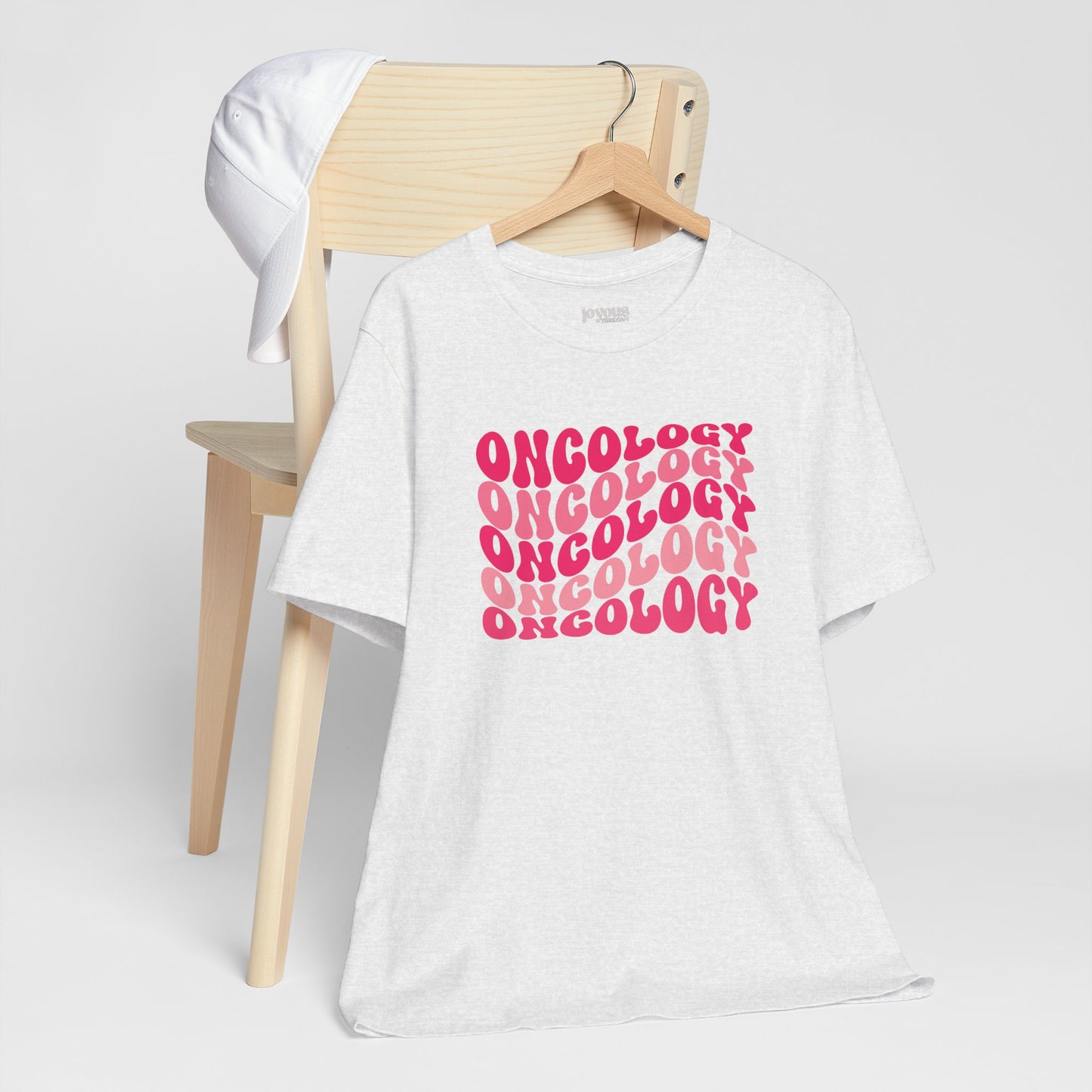 Pink Groovy Oncology Soft Cotton Tee