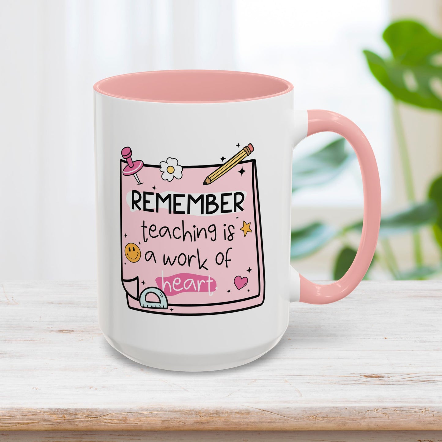 Trendy Motivational Teacher Mug