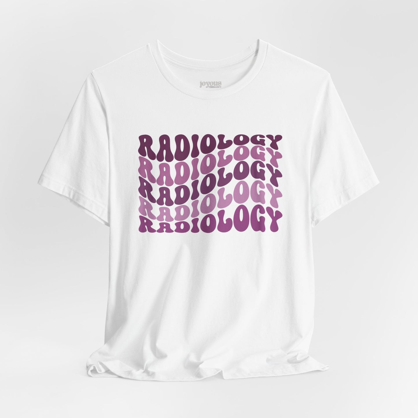 Groovy Purple Radiology Soft Cotton Tee