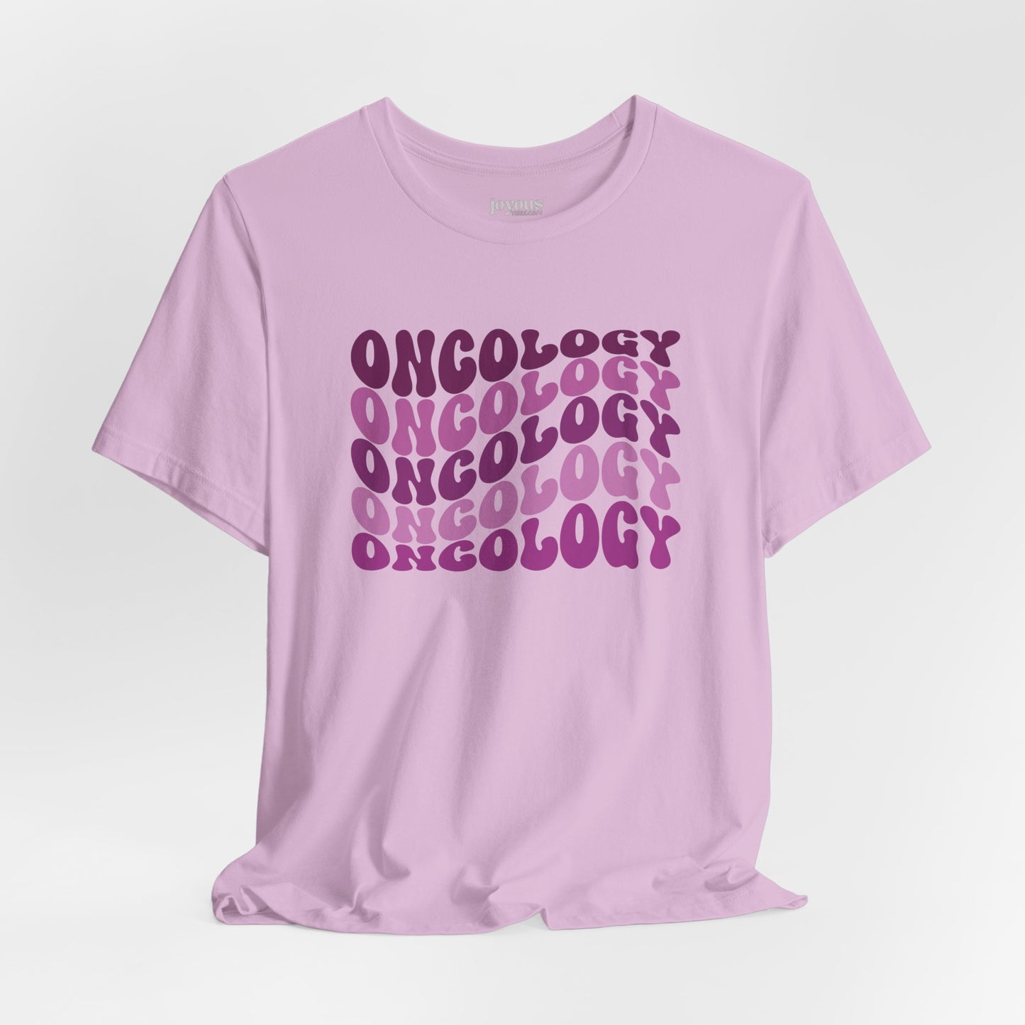 Purple Groovy Oncology Soft Cotton Tee