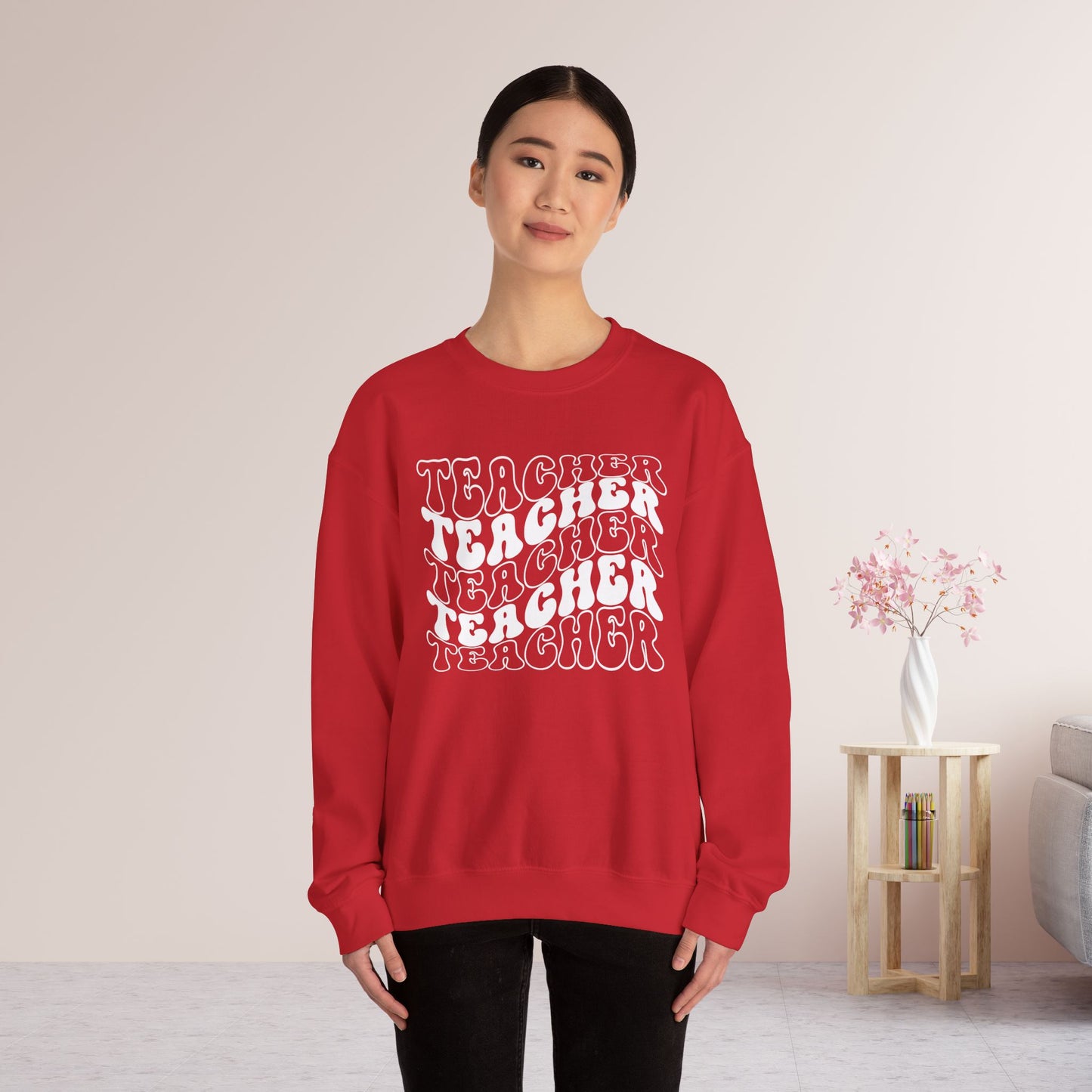 Groovy Unisex Teacher Sweatshirt