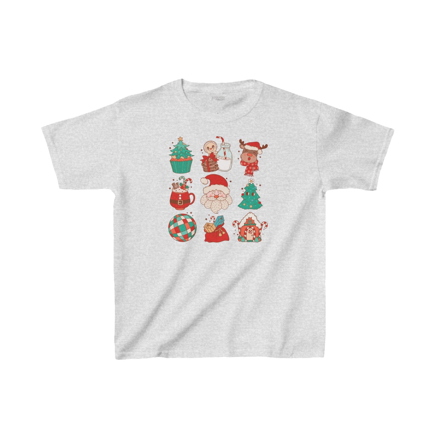 Cute Youth Christmas Shirt - Retro Christmas Tee