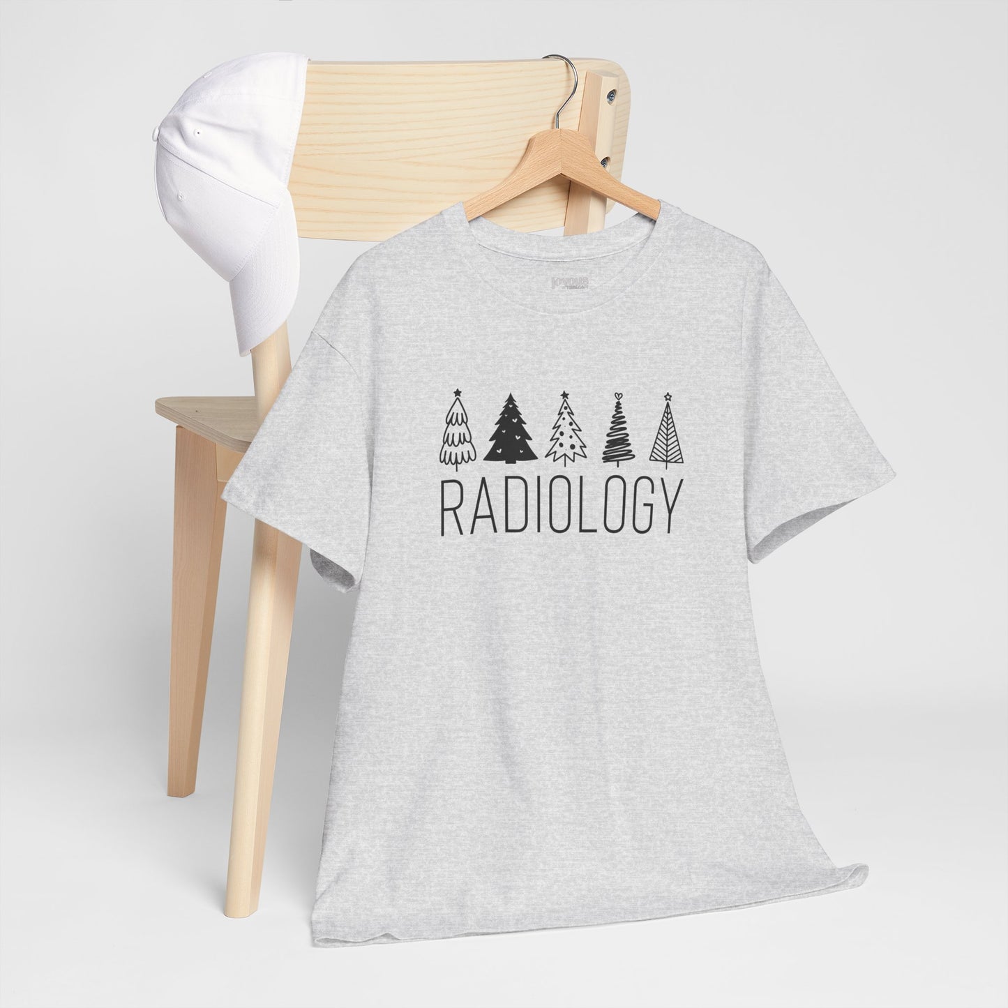 Christmas Tree Radiology Heavy Cotton Tee