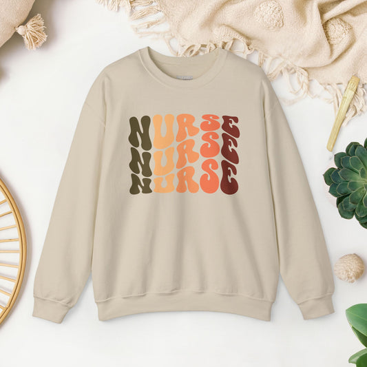 Groovy Registered Nurse Sweatshirt