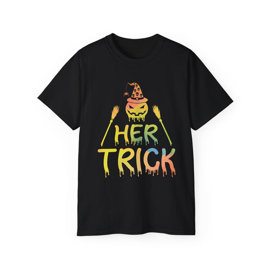Matching Couples Halloween Shirt - Funny Halloween Ultra Cotton Tee