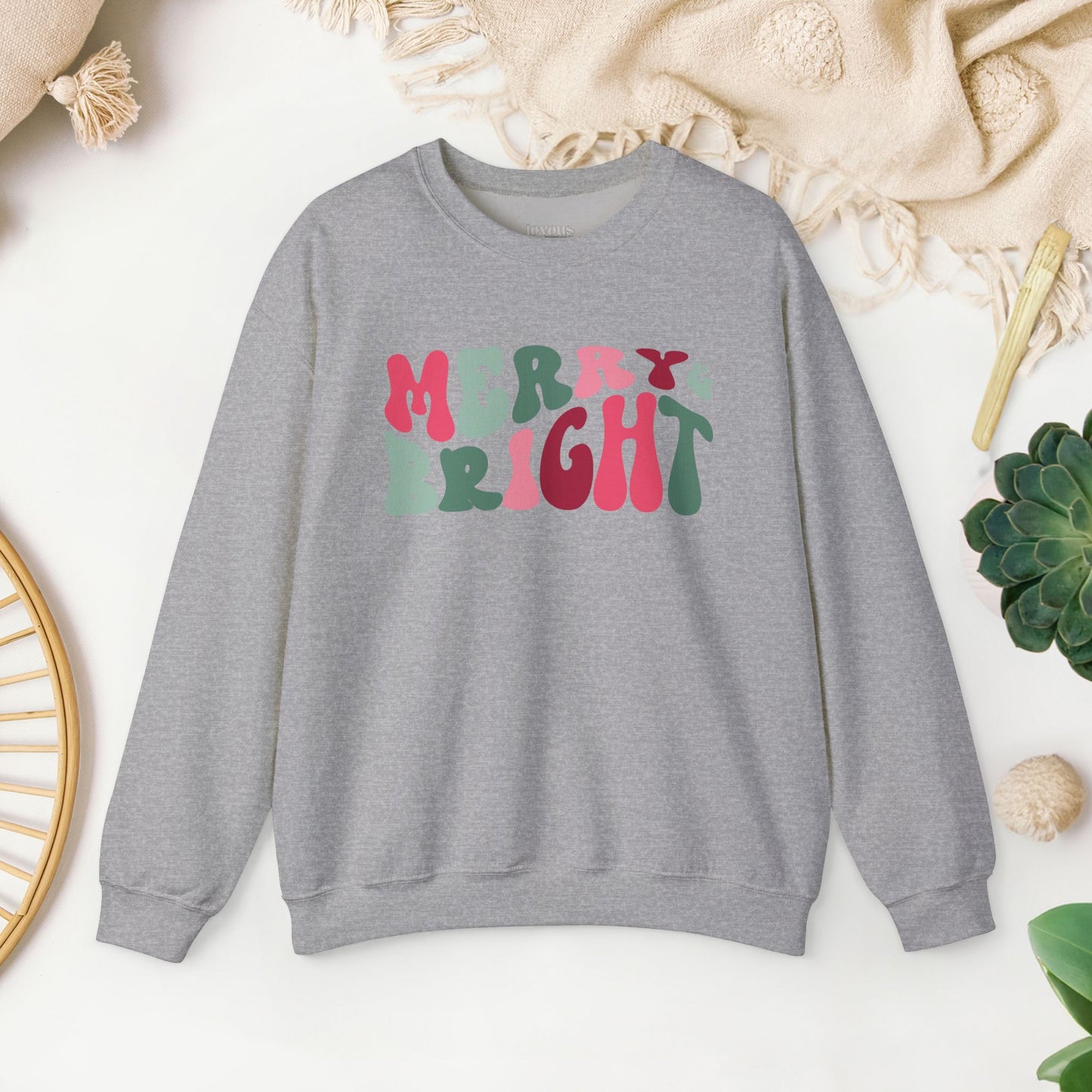 Merry and Bright Christmas Sweatshirt