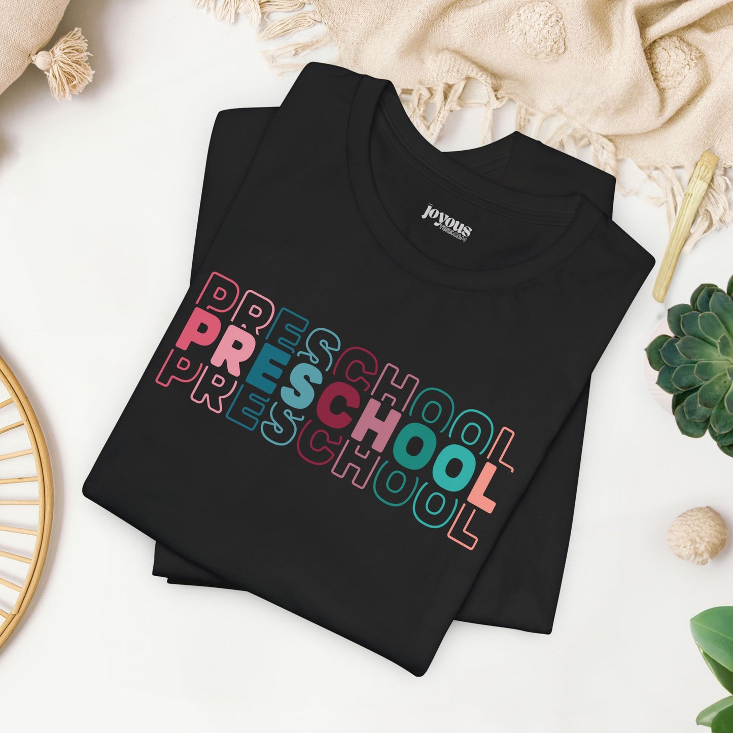 Unisex Preschool Teacher Soft Cotton Tee