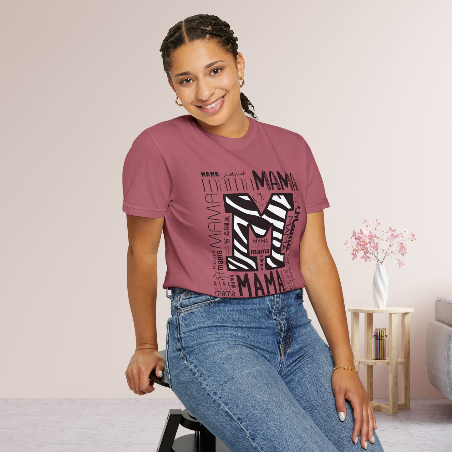 Comfort Colors Mama Shirt