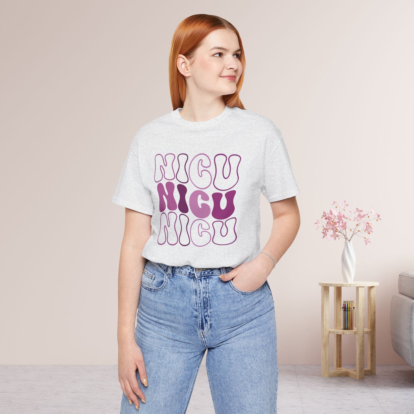 Groovy NICU Shirt - Neonatal ICU Nurse Soft Cotton Tee