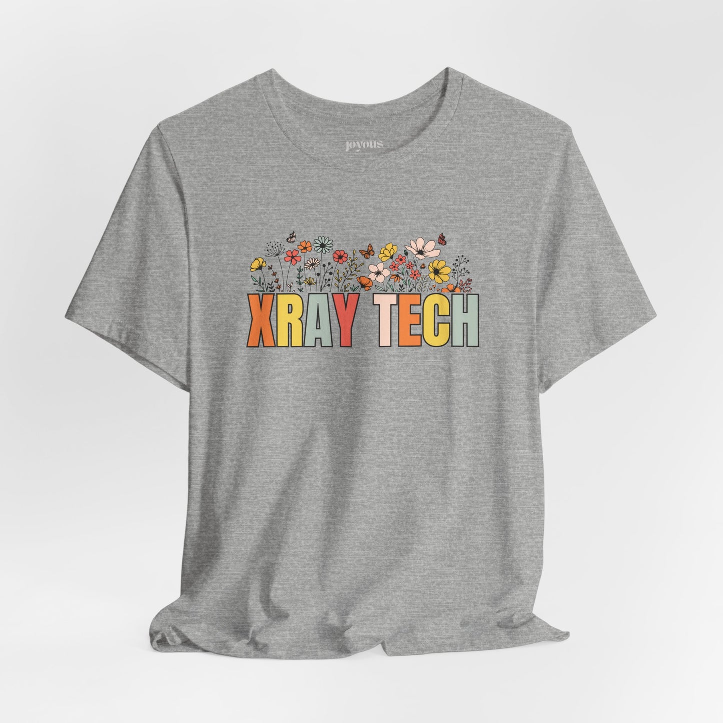 Spring Xray Tech Soft Cotton Tee for X-ray Technician