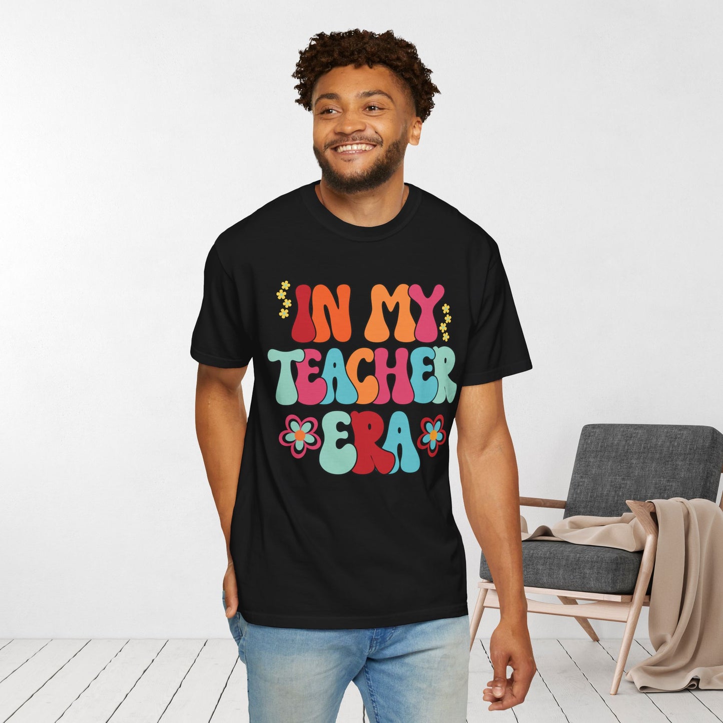 In My Teacher Era Comfort Colors Teacher Shirt