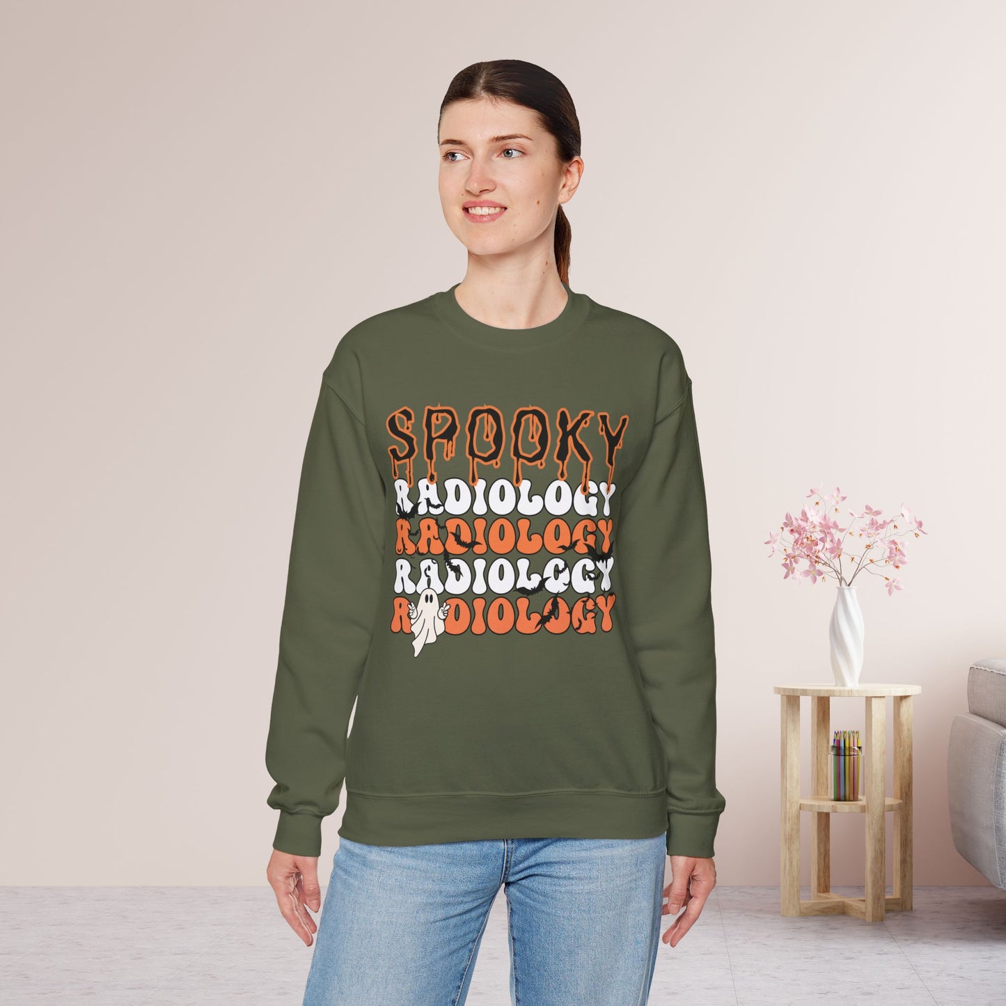 Spooky Radiology Sweatshirt - Halloween Xray Tech Sweater