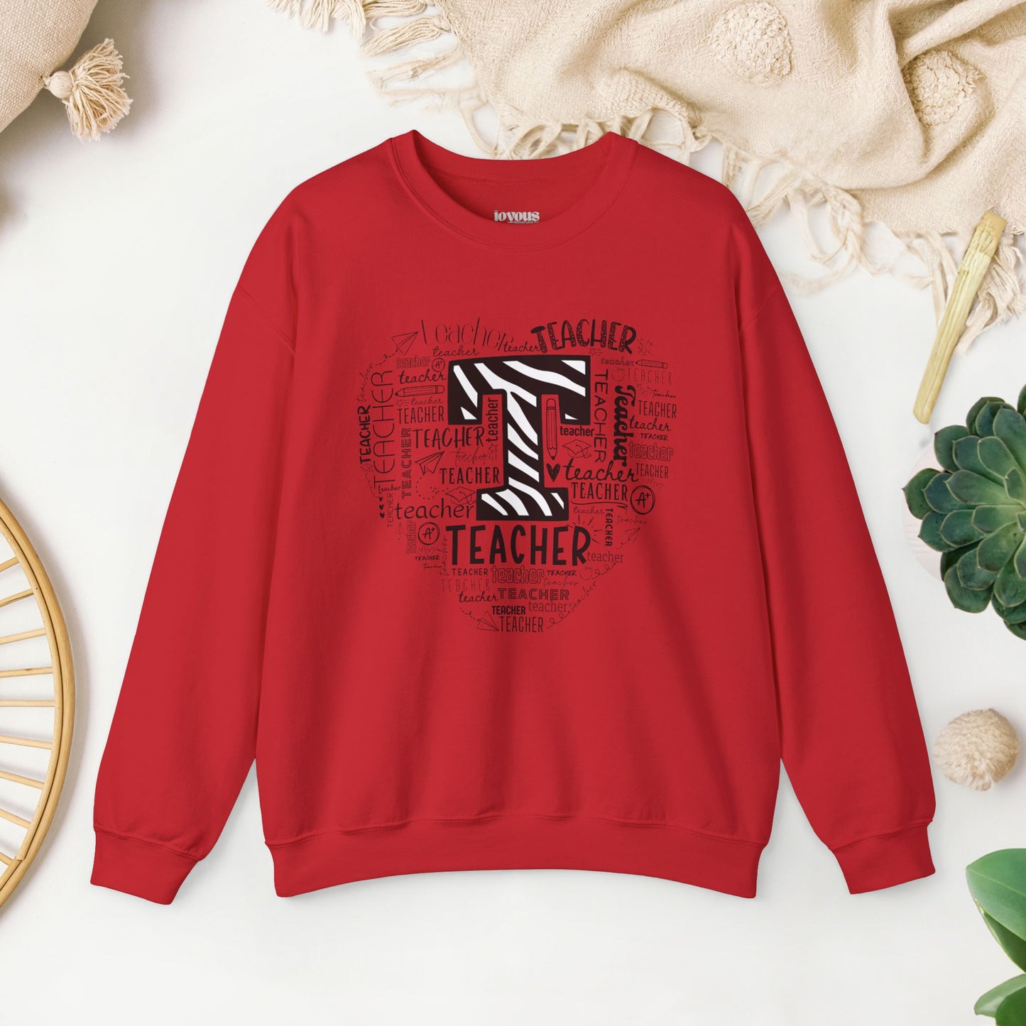 Trendy Teacher Sweatshirt for School Teachers