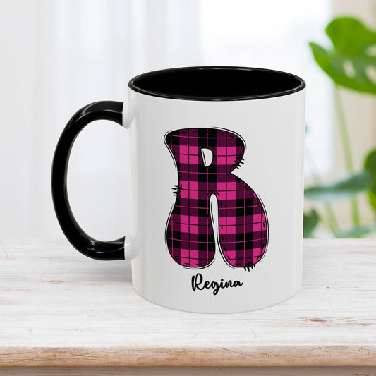 Custom Name Initial Letter Mug - Personalized Gifts A-Z