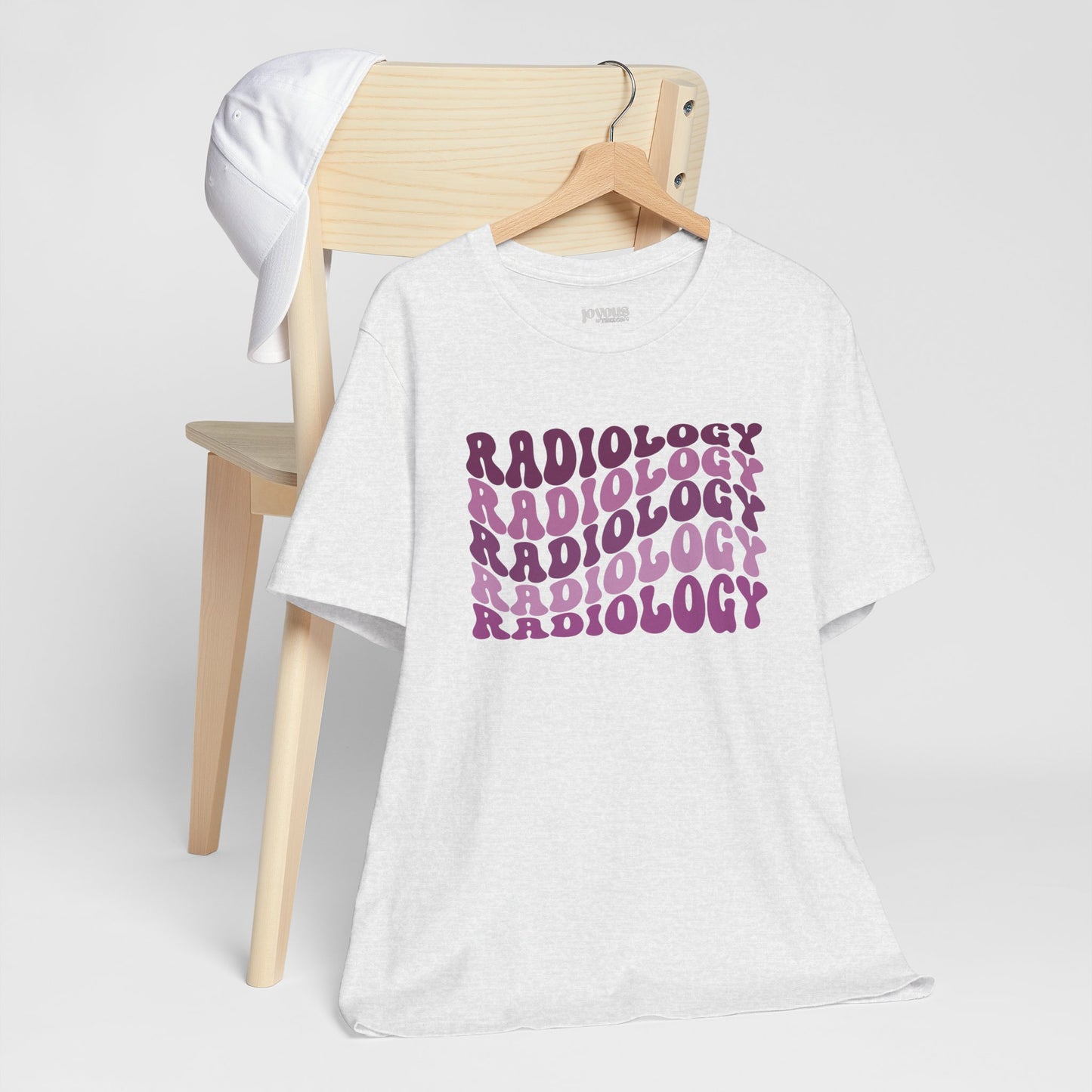 Groovy Purple Radiology Soft Cotton Tee