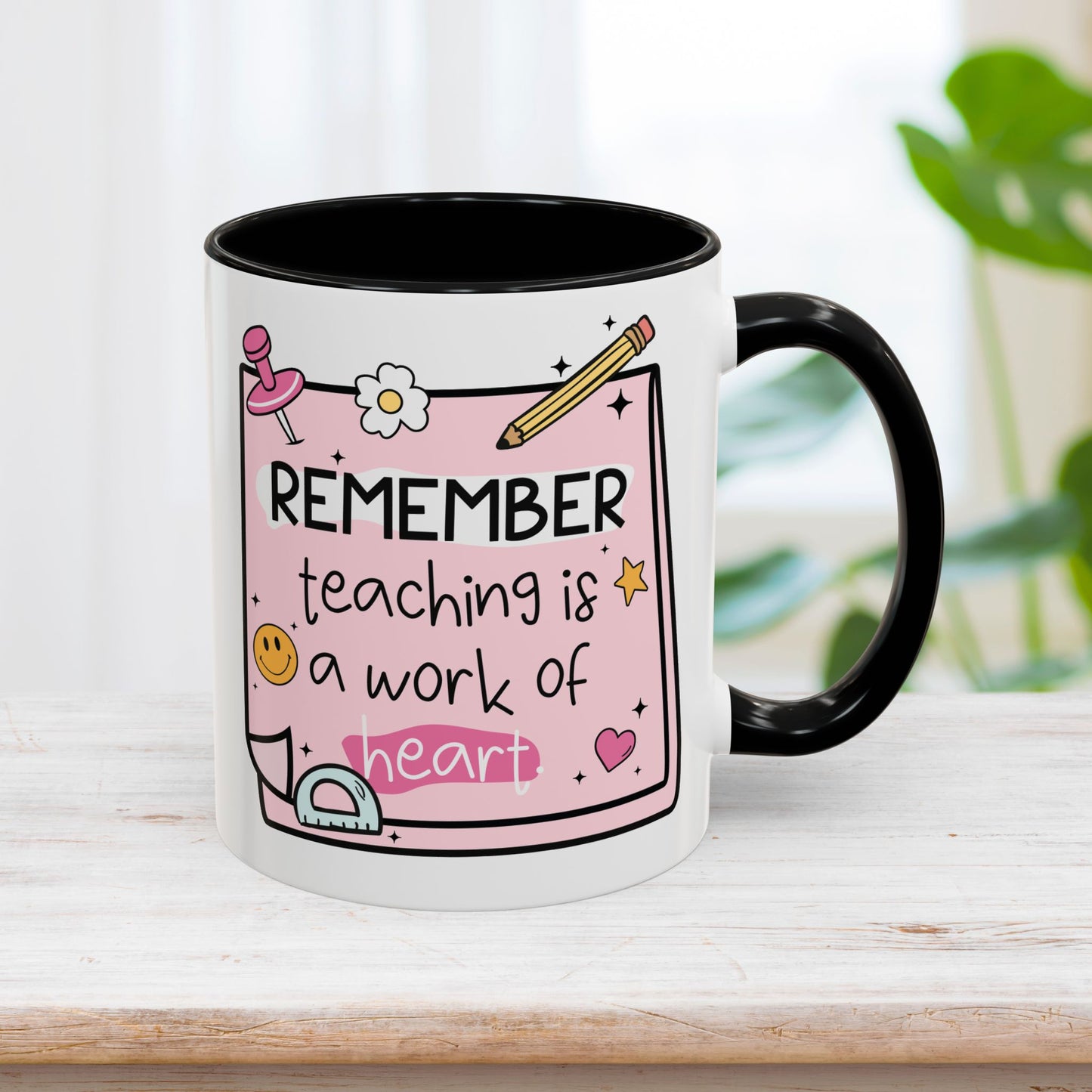 Trendy Motivational Teacher Mug