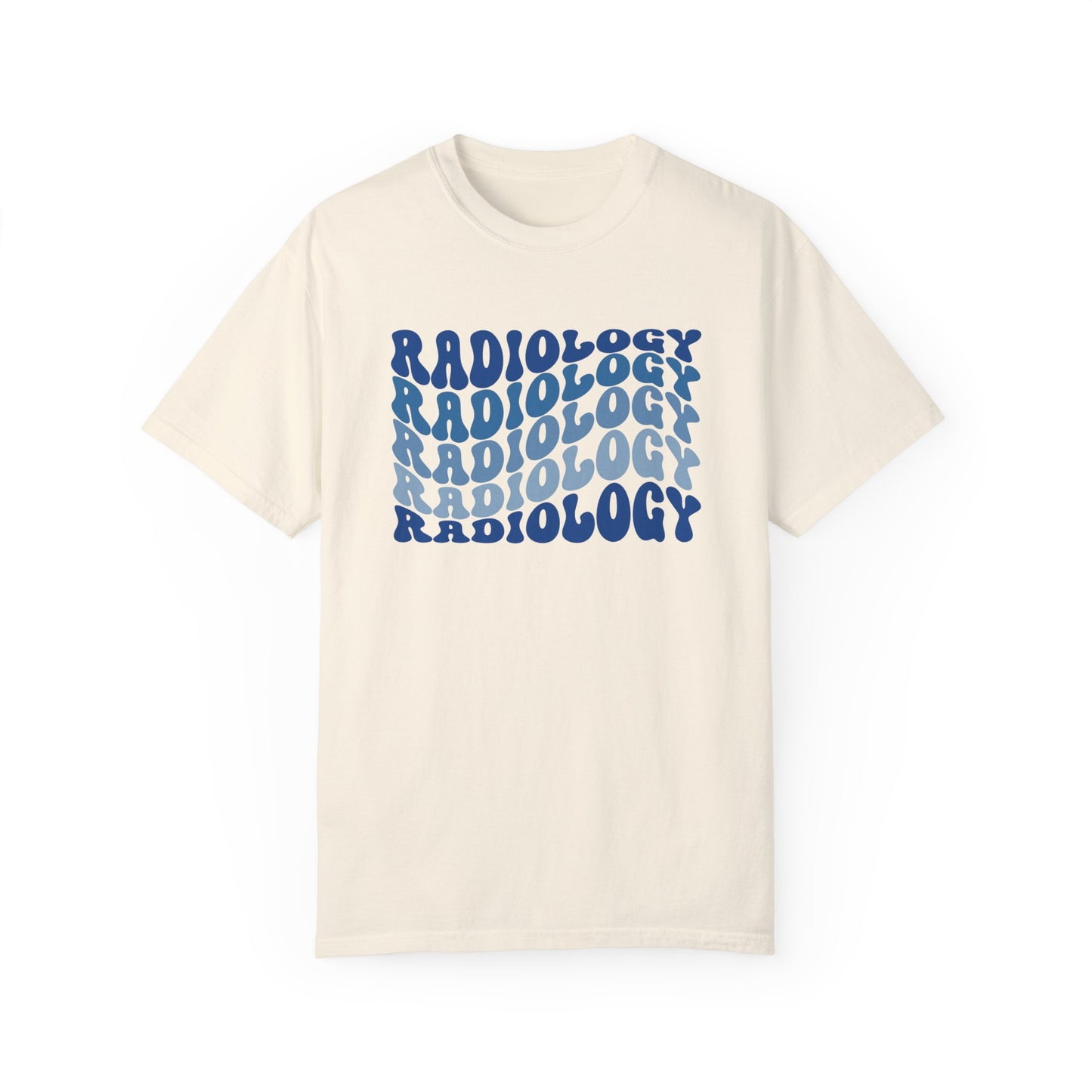 Groovy Blue Comfort Colors Radiology Shirt