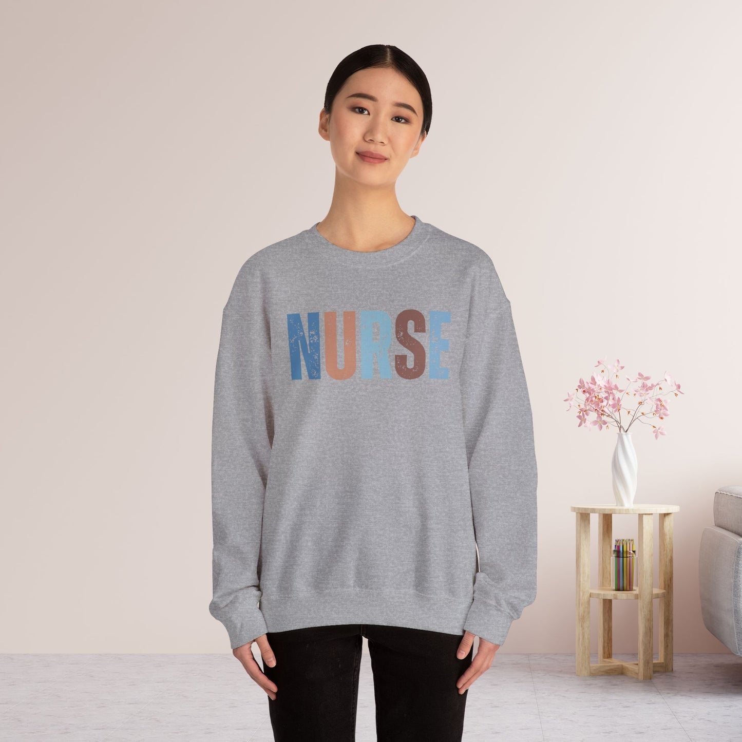 Registered Nurse Sweatshirt - Retro Nurse Sweater