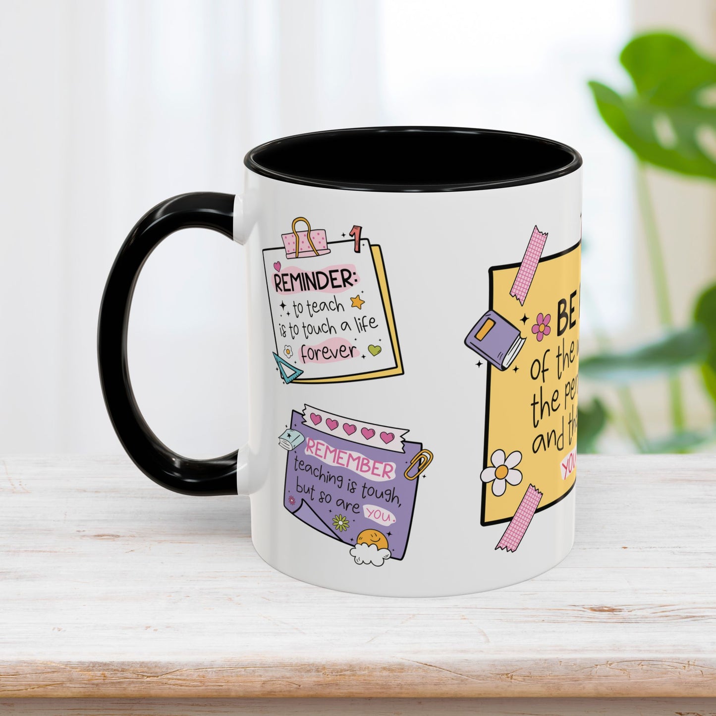 Trendy Motivational Teacher Mug