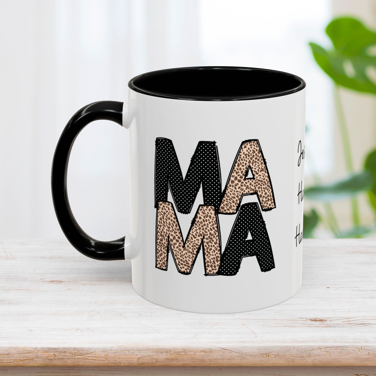 Personalized Mama Coffee Mug with Kids Names - Custom Mom Gifts for Mother's Day