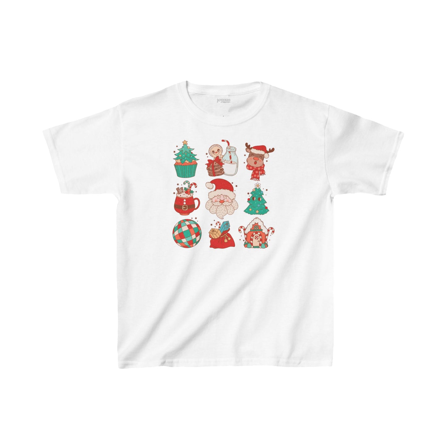 Cute Youth Christmas Shirt - Retro Christmas Tee